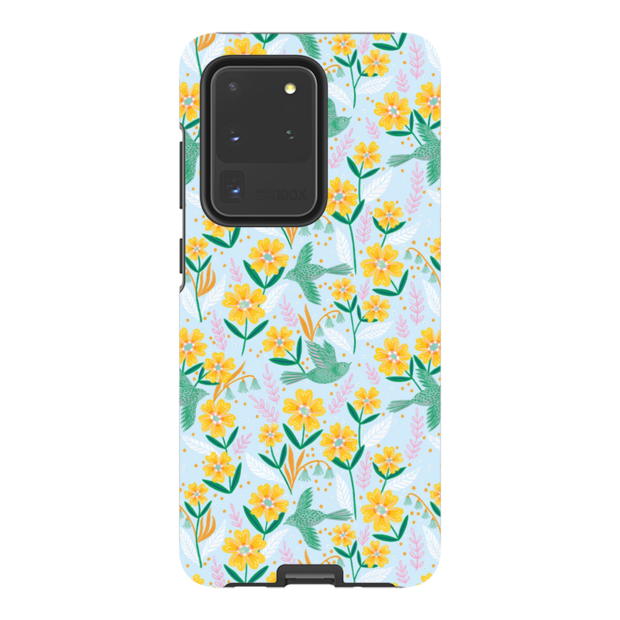 Samsung Tough Case - Sweet Birds Blue By Lee Foster Wilson