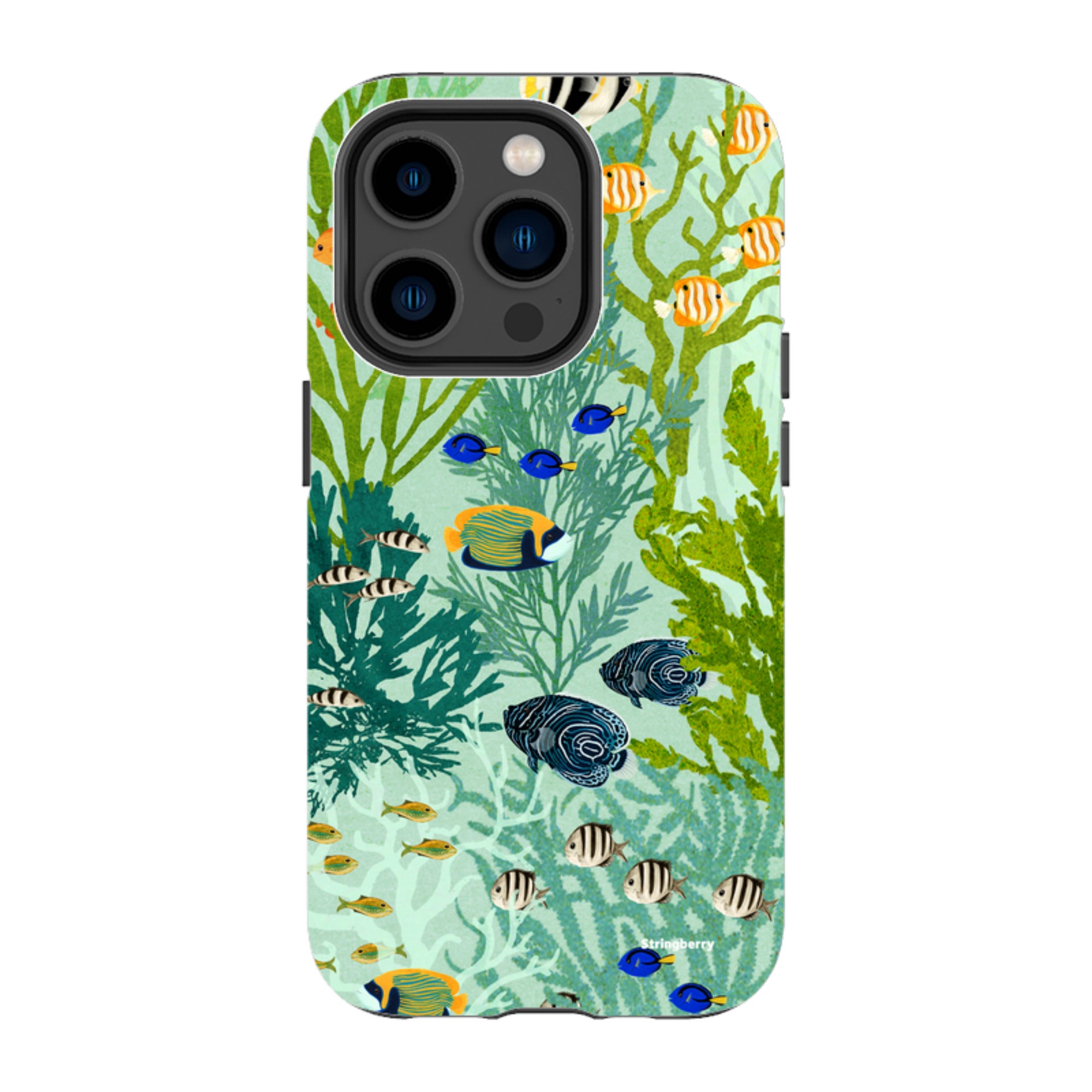 iPhone Tough Case - Coral Forest By Katherine Quinn