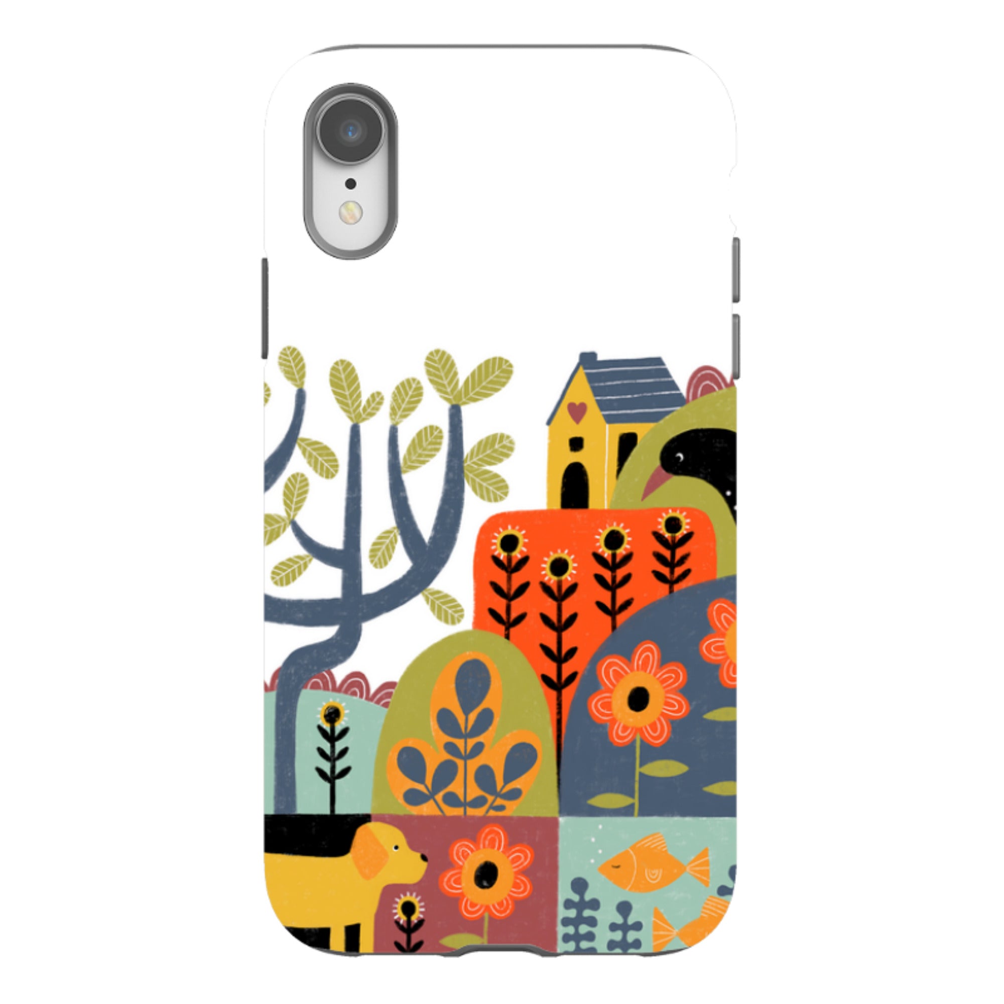 iPhone Tough Case - Folkscape By Suzy Taylor
