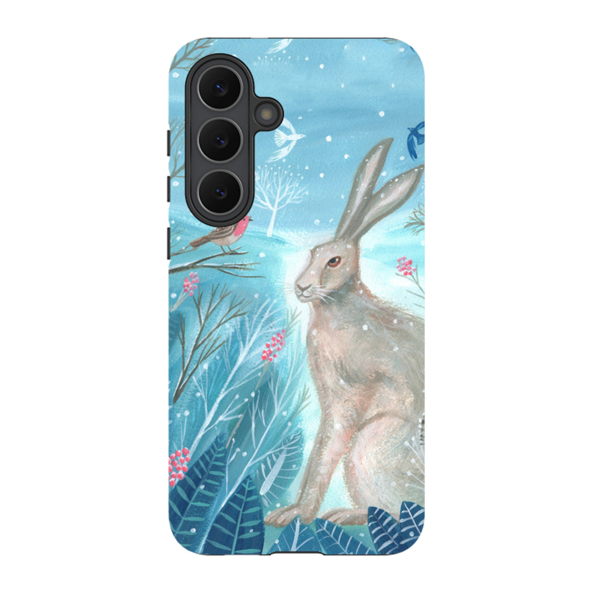 Samsung Tough Case - Winter Hare By Mary Stubberfield