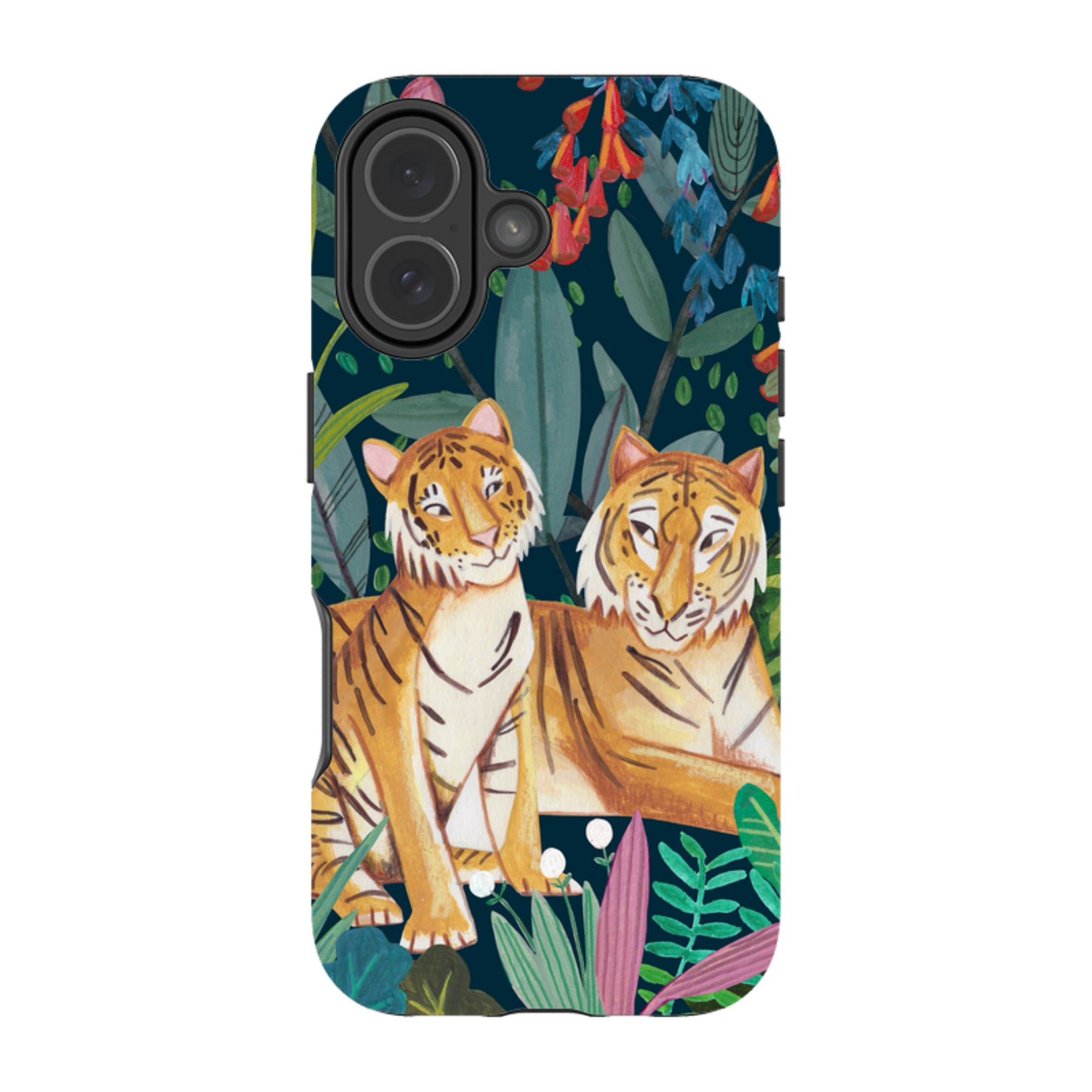 iPhone MagSafe Tough Case -  Tiger By Caroline Bonne Muller