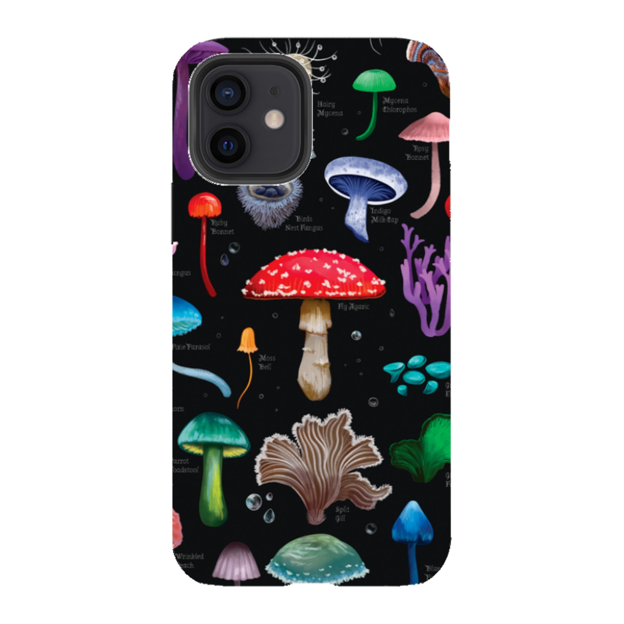 iPhone Tough Case - Mushrooms By Anna Stead