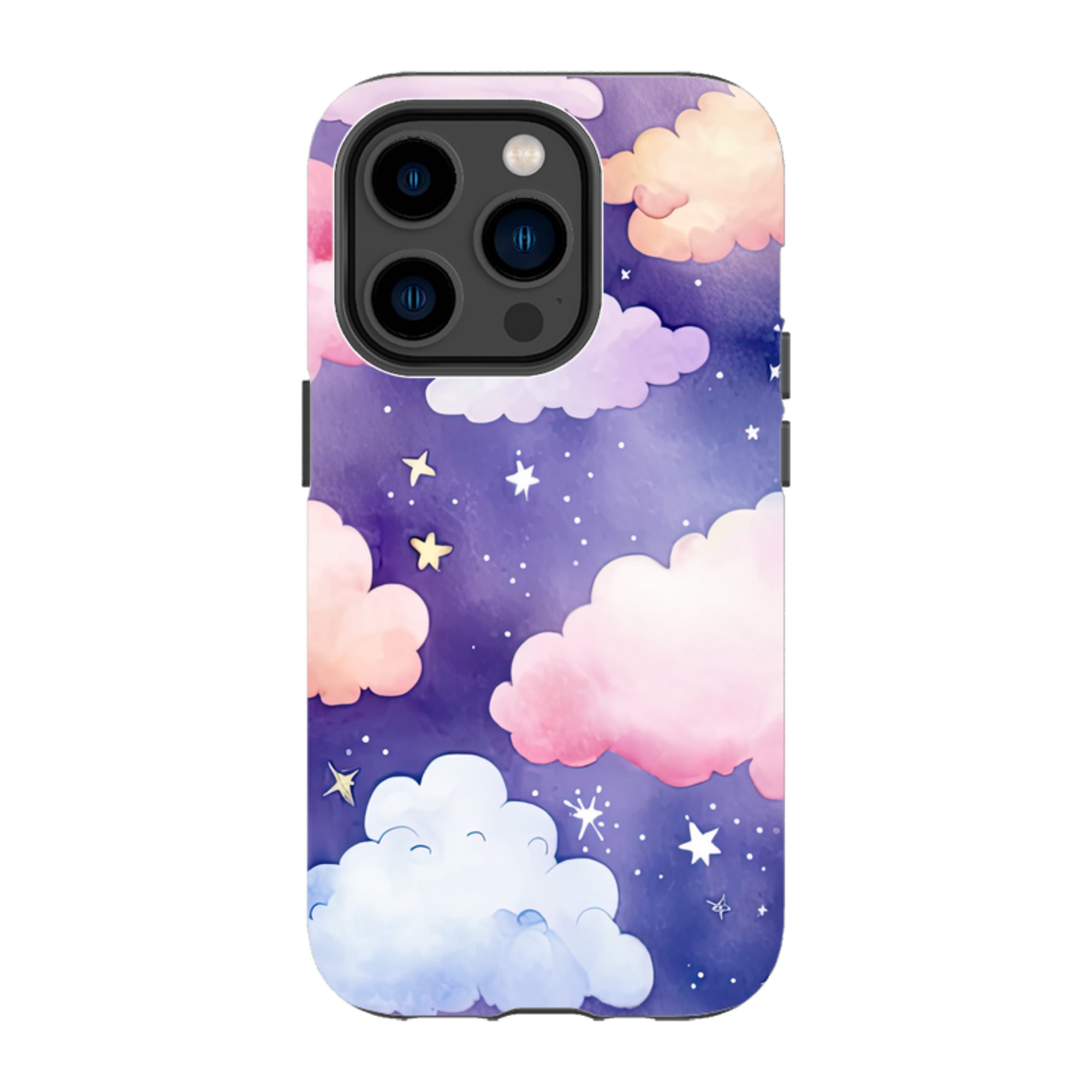 iPhone MagSafe Tough Case - Rainbow Clouds IV