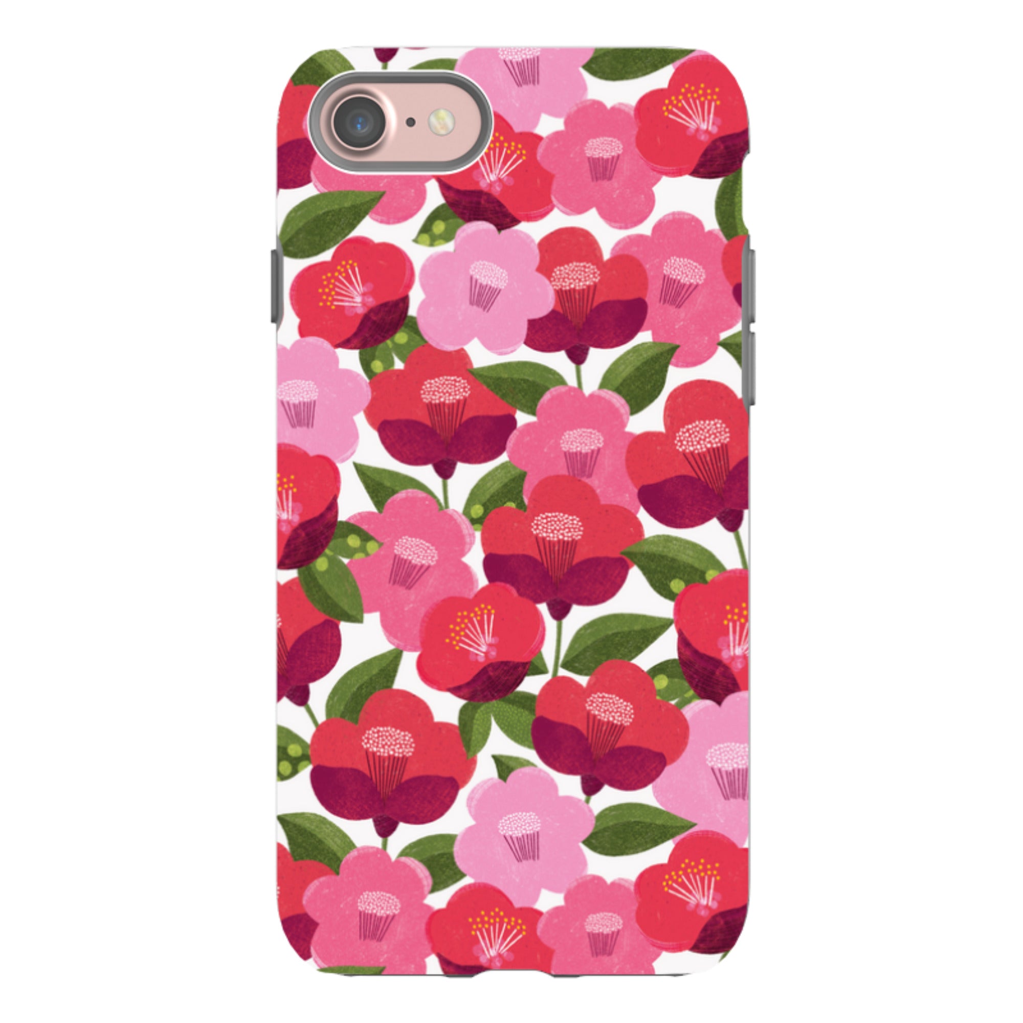 iPhone Tough Case - Camellia I By Ali Brookes