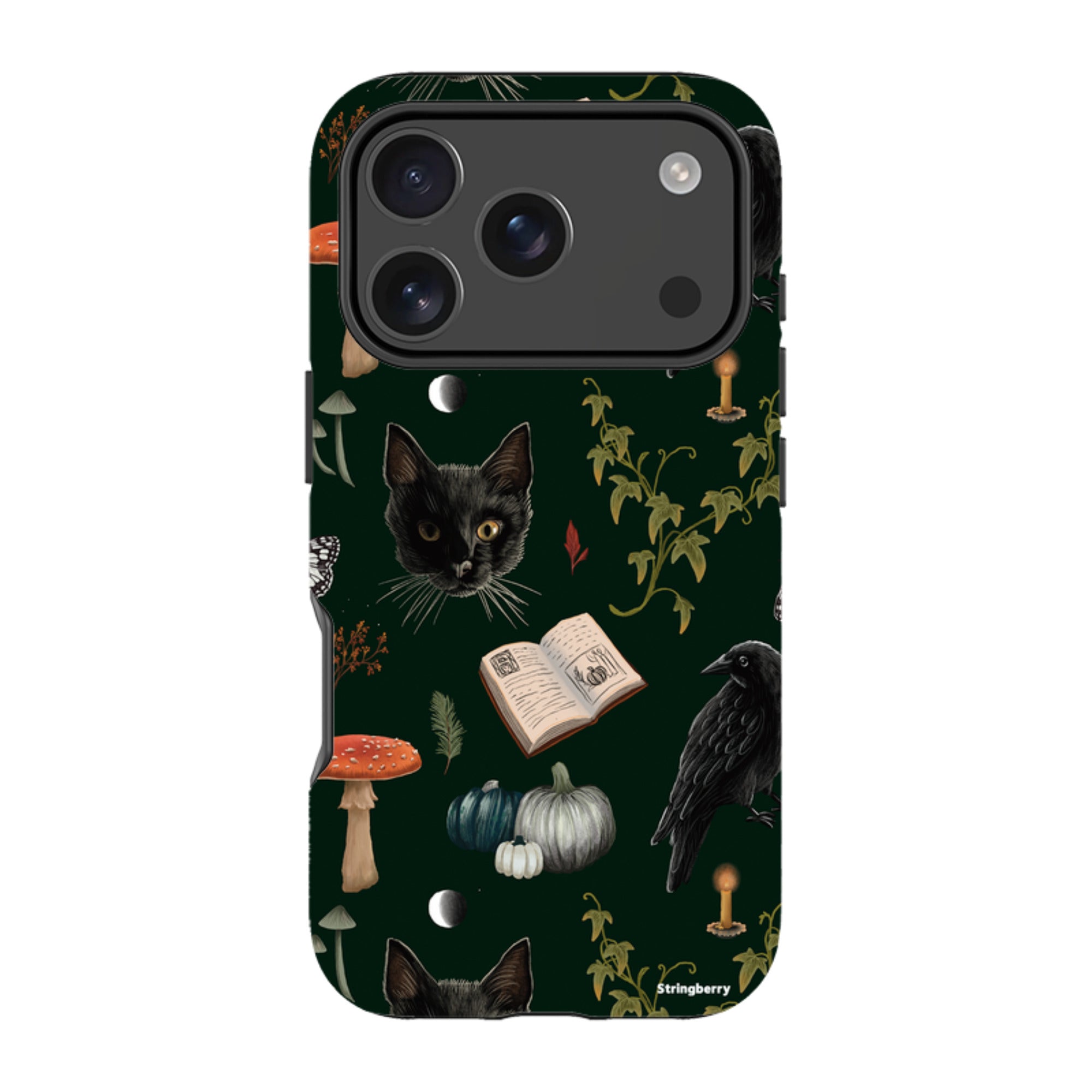 iPhone Tough Case - Halloween Pattern I By Anna Stead