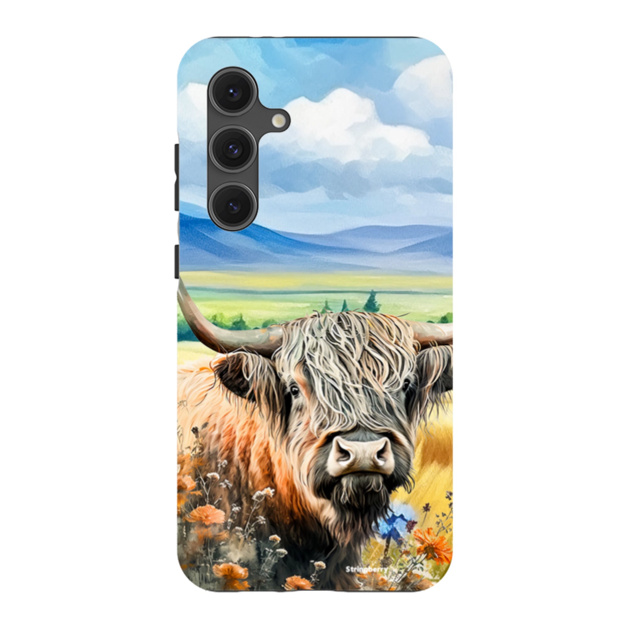 Samsung Tough Case - Highland Cow V