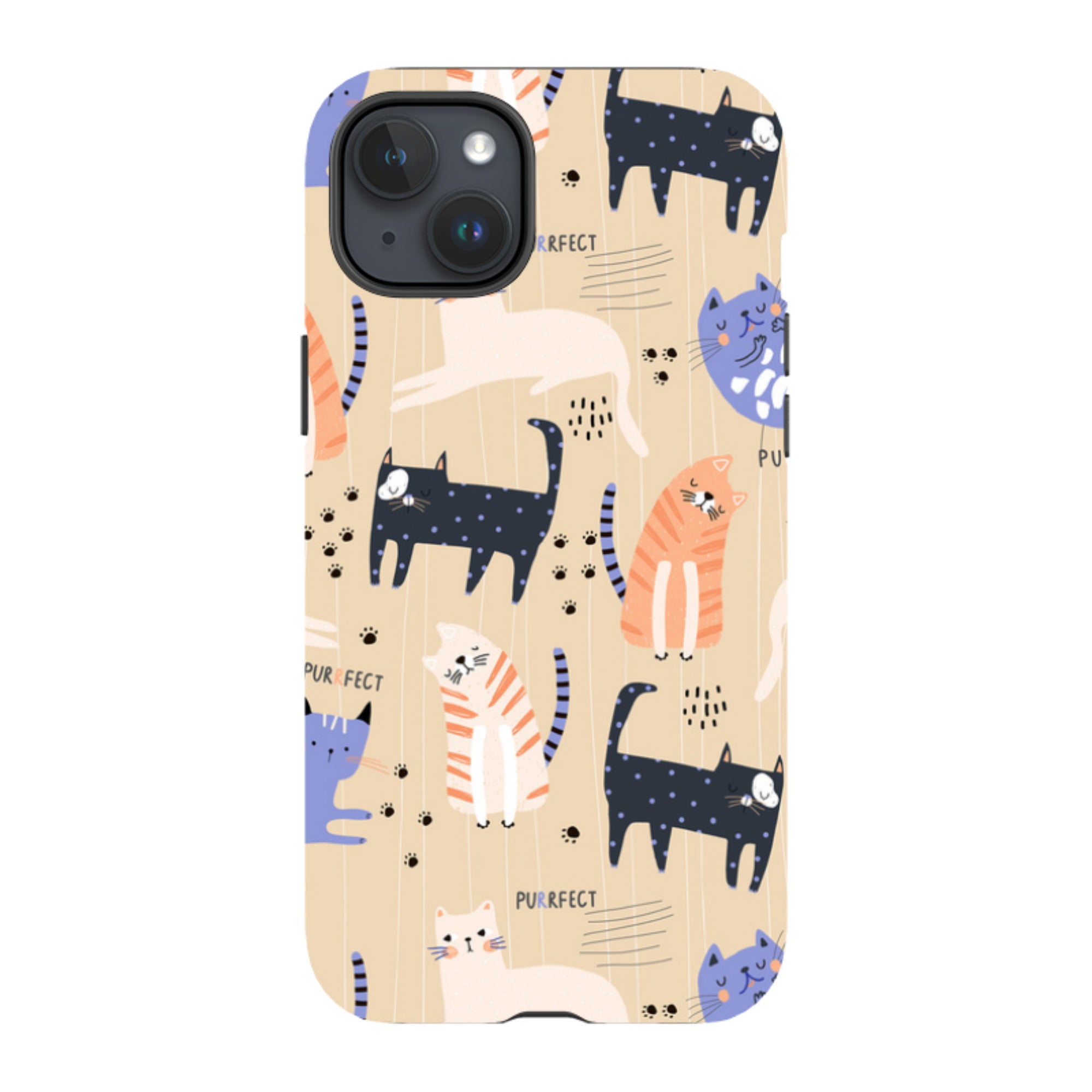 iPhone MagSafe Tough Case - Purrfect
