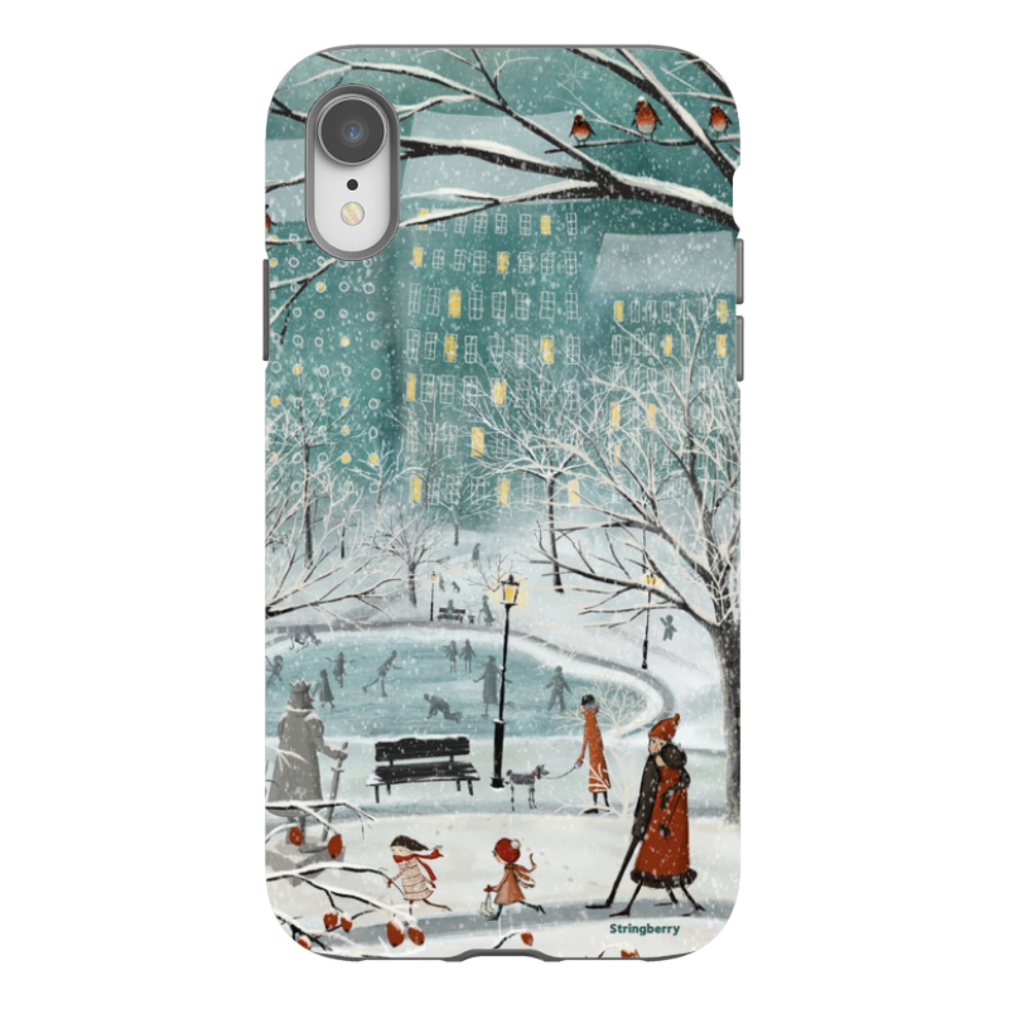 iPhone Tough Case - Walk In The Park By Maja Lindberg