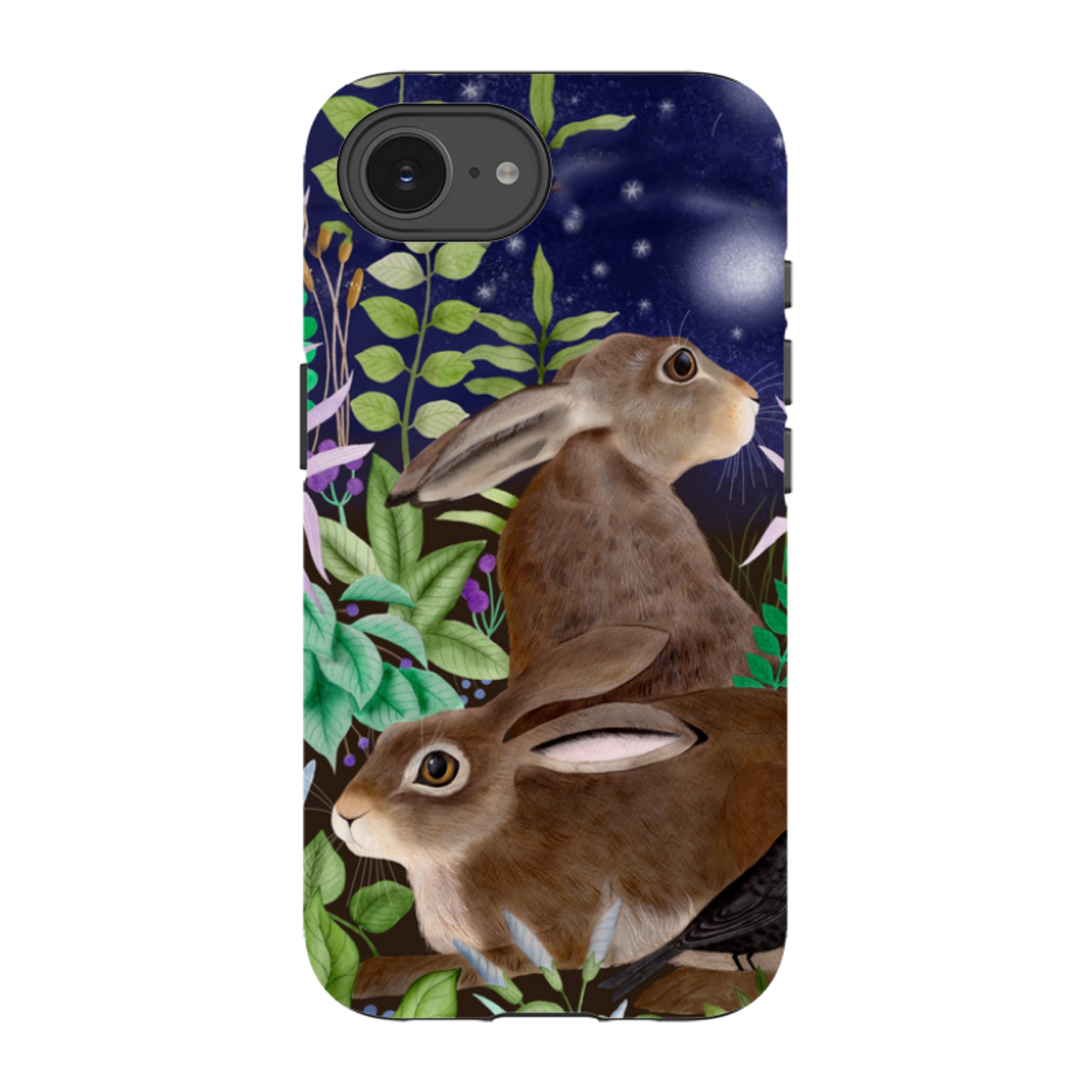 iPhone Tough Case - Hares By Bex Parkin