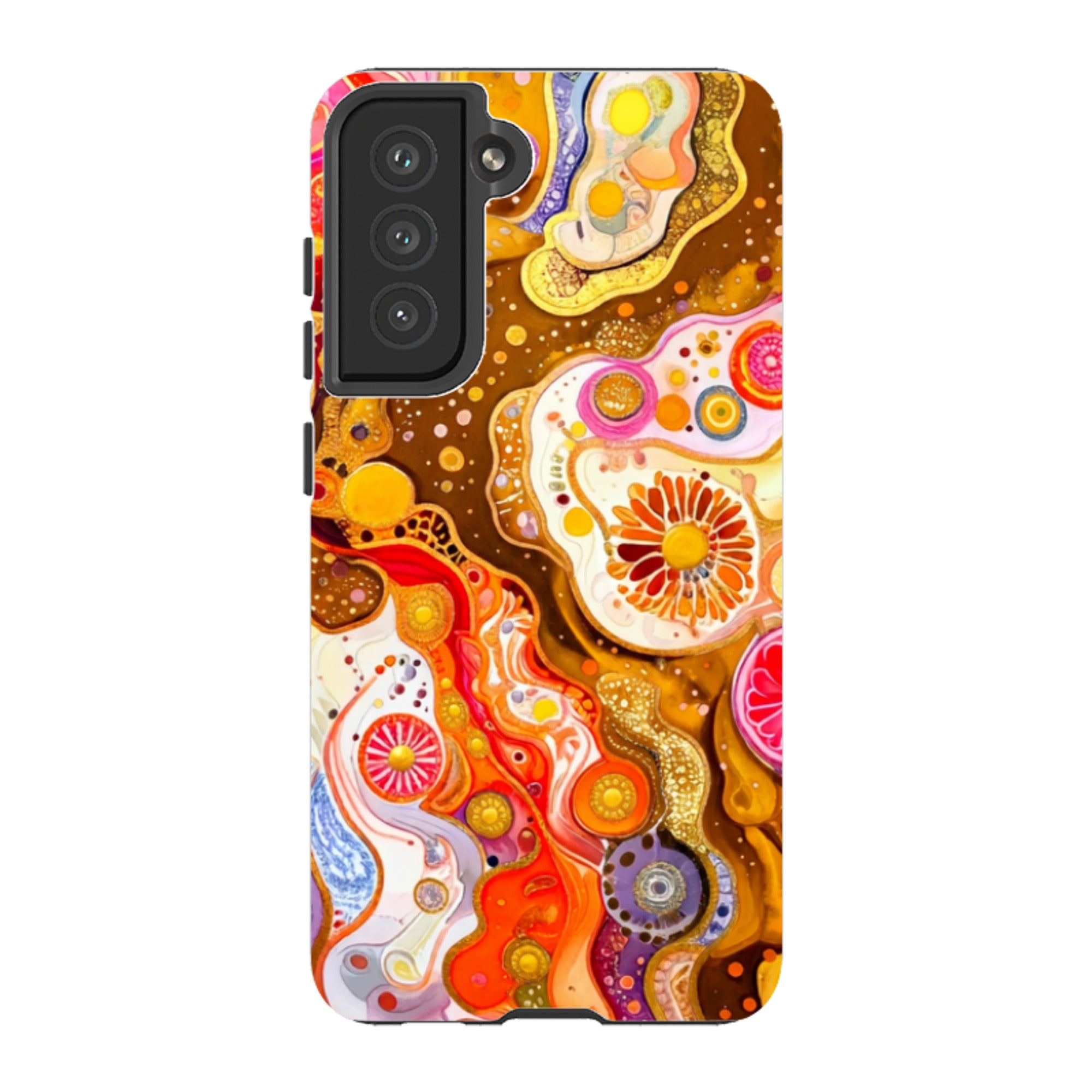 Samsung Tough  Case - Fire Marble