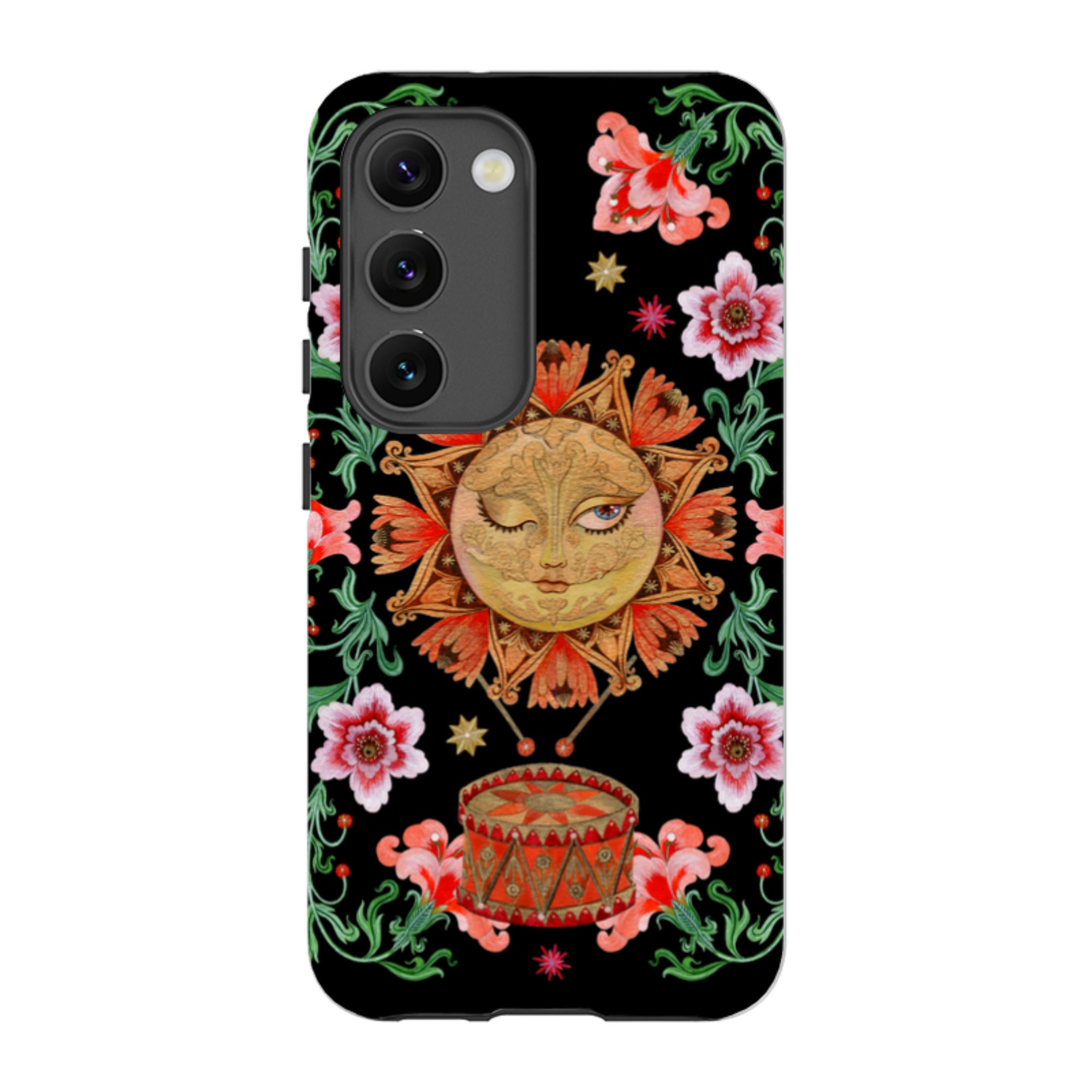 Samsung Tough  Case - Twelve Drummers Drumming By Maria Matos
