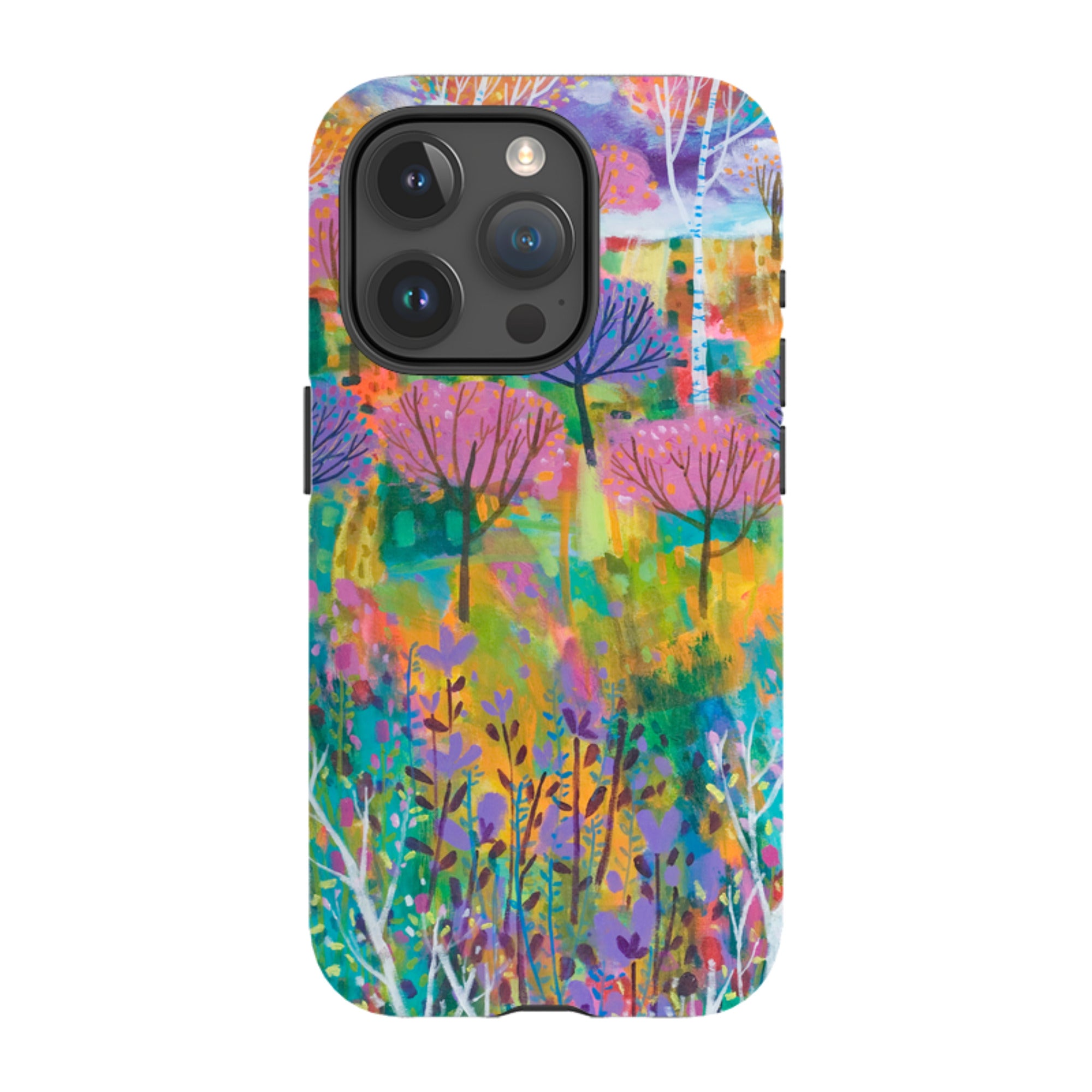 iPhone Tough Case - Trees By Claire West