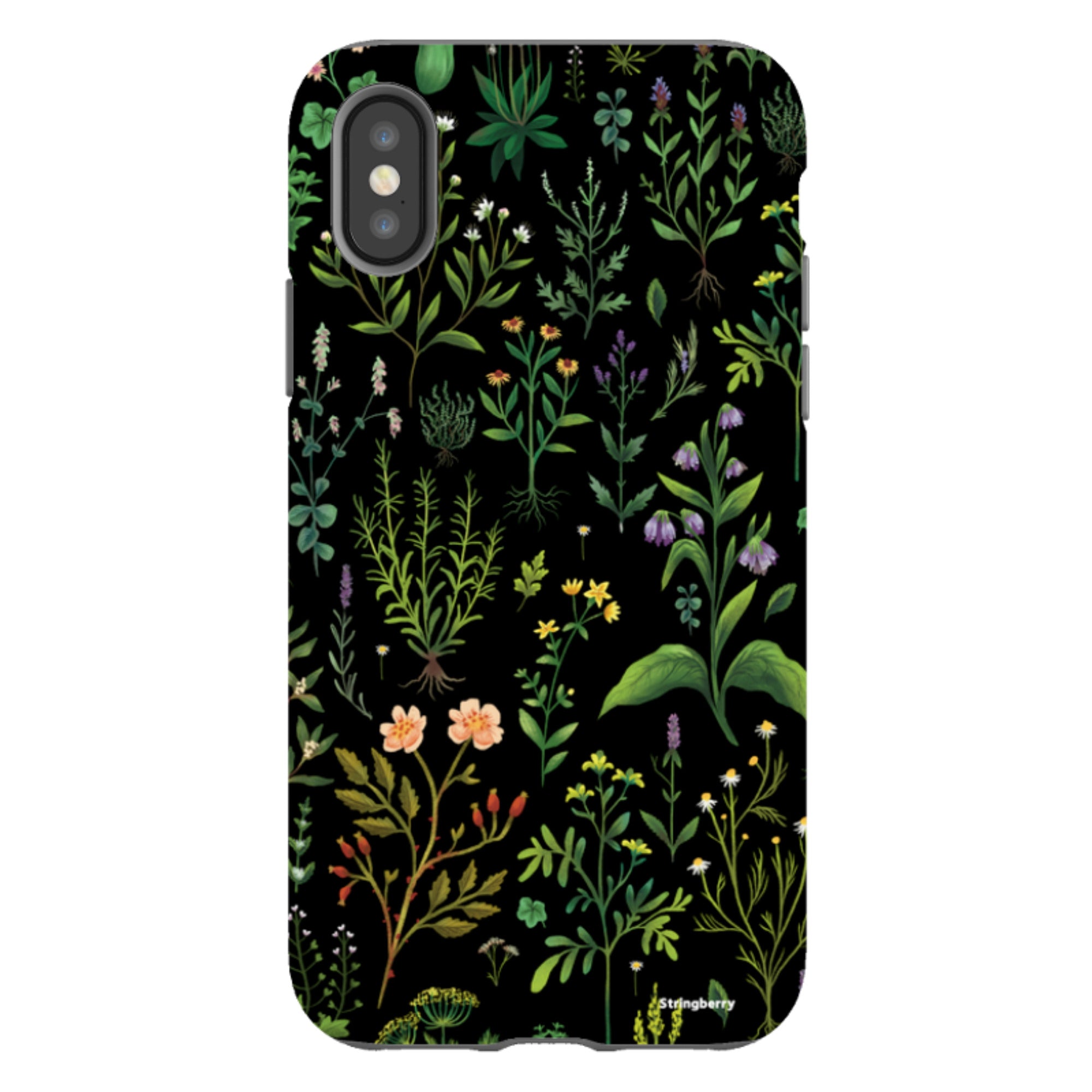 iPhone Tough Case - Medieval Herbal By Anna Stead