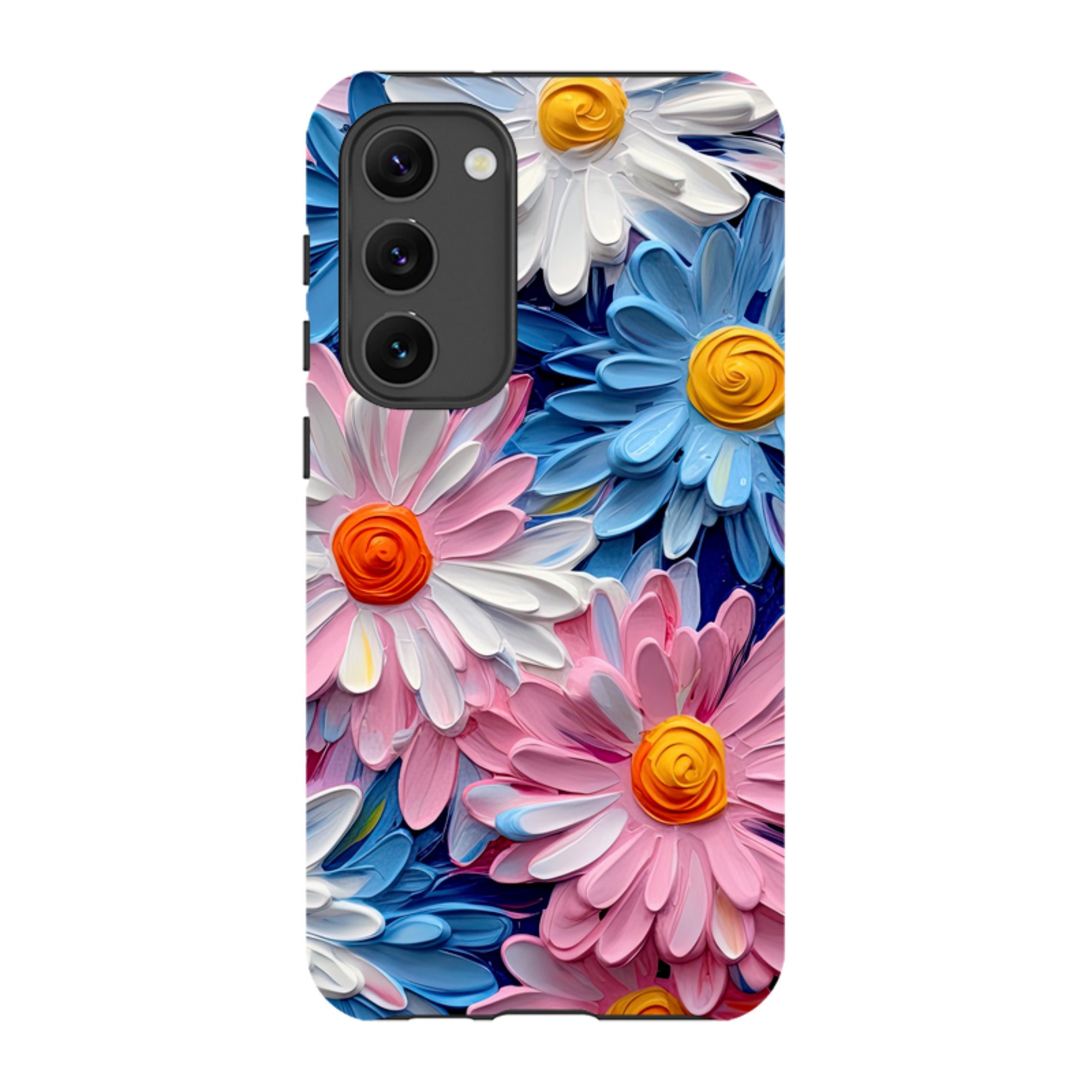 Samsung Tough Case - Pink Daisies