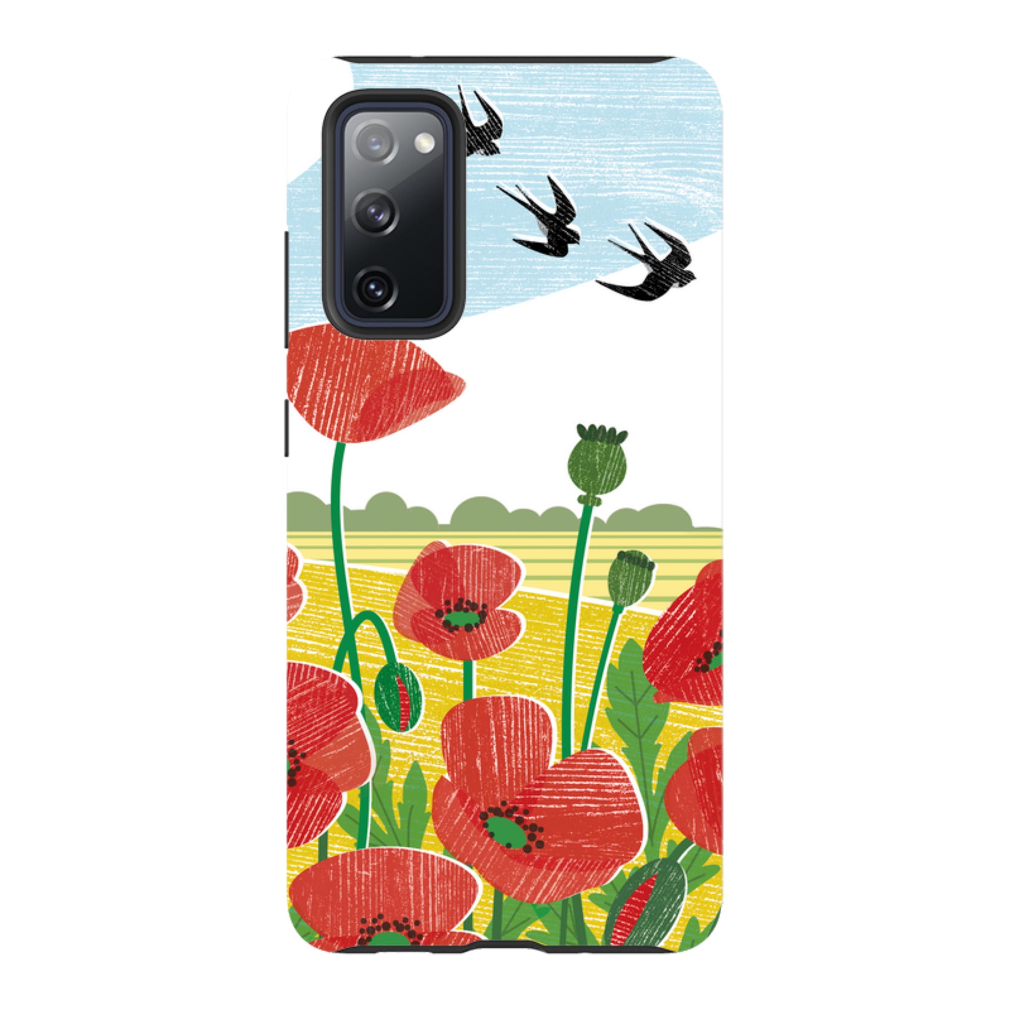 Samsung Tough Case - Poppy Fields By Liane Payne