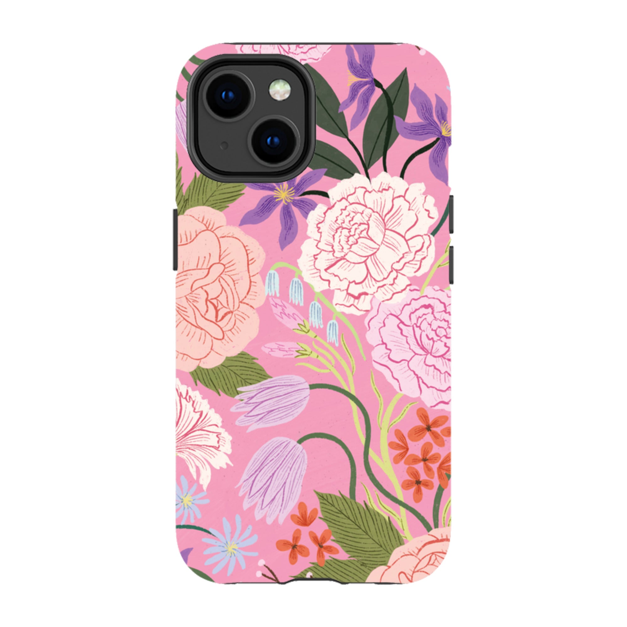 iPhone MagSafe Tough Case - All Over Blooms By Meghann Rader