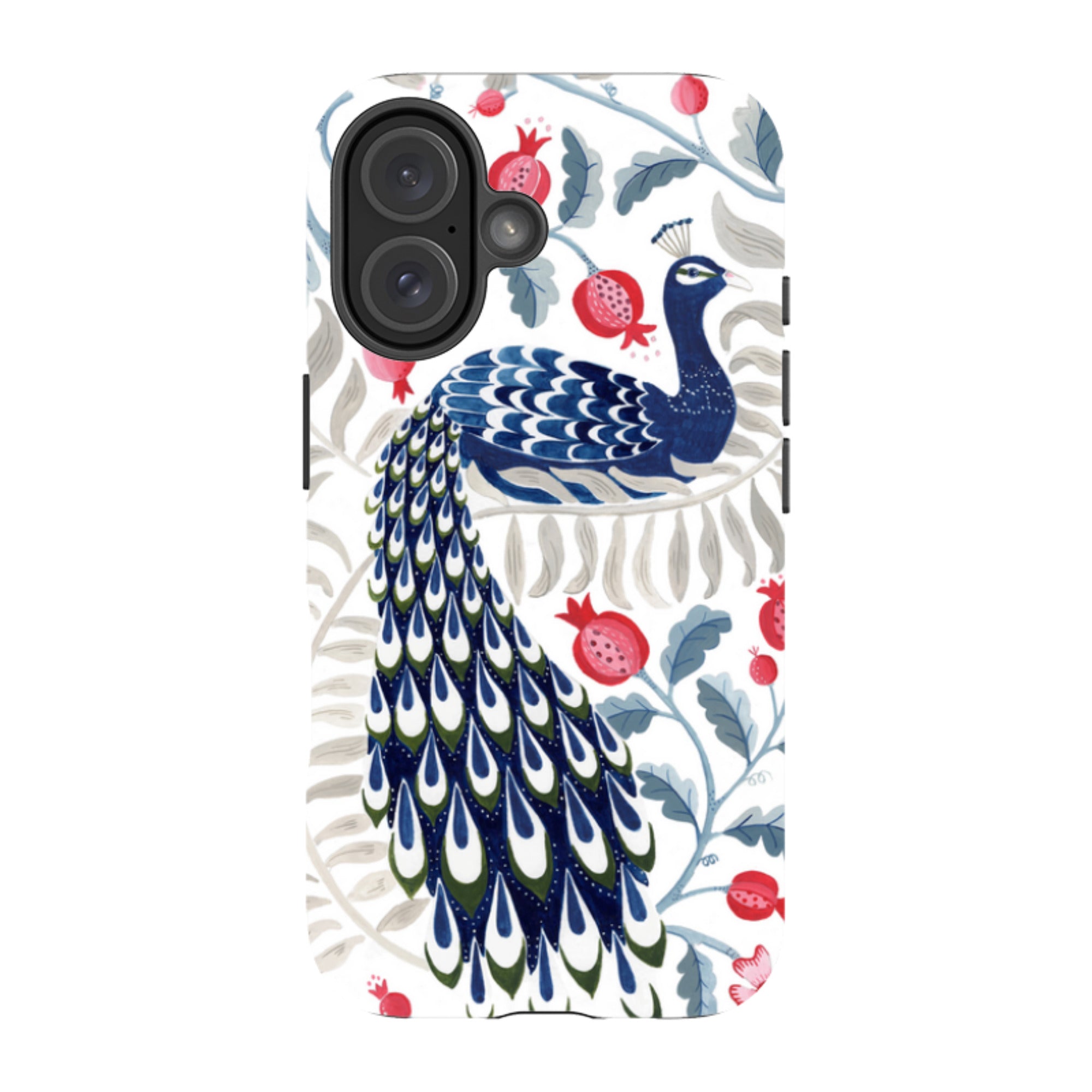 iPhone Tough Case - Peacock By Bex Parkin