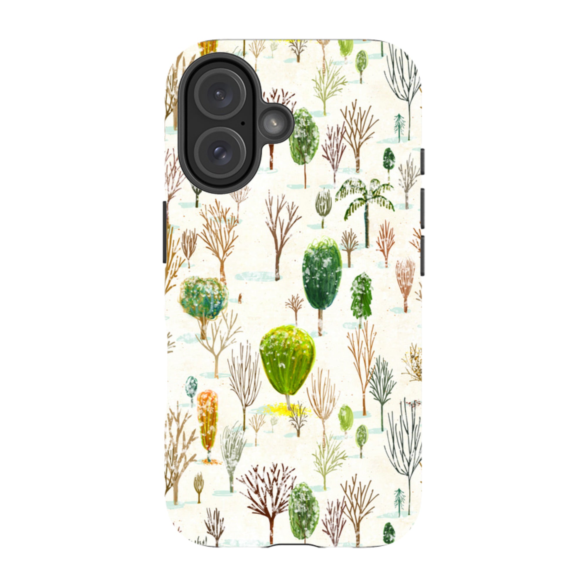 iPhone Tough Case - Winter In The Arboretum By Katherine Quinn
