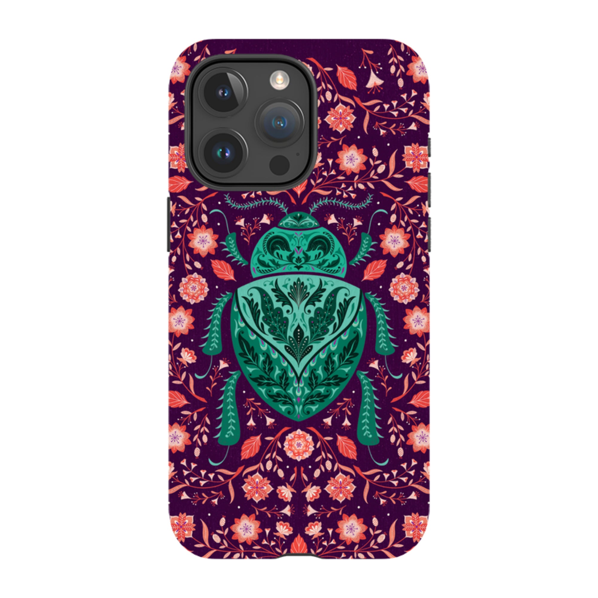 iPhone Tough Case - Beetle By Jenny Zemanek