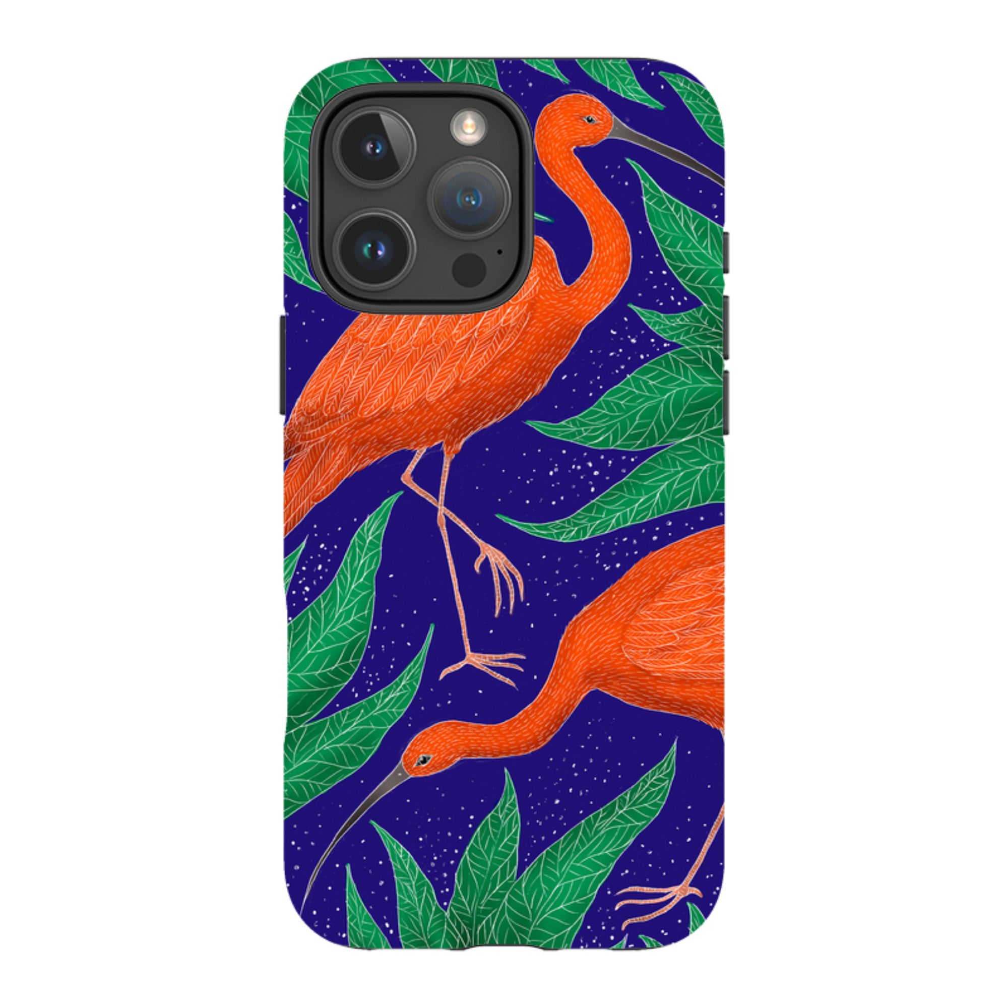 iPhone Tough Case - Scarlet Ibis By Catherine Rowe