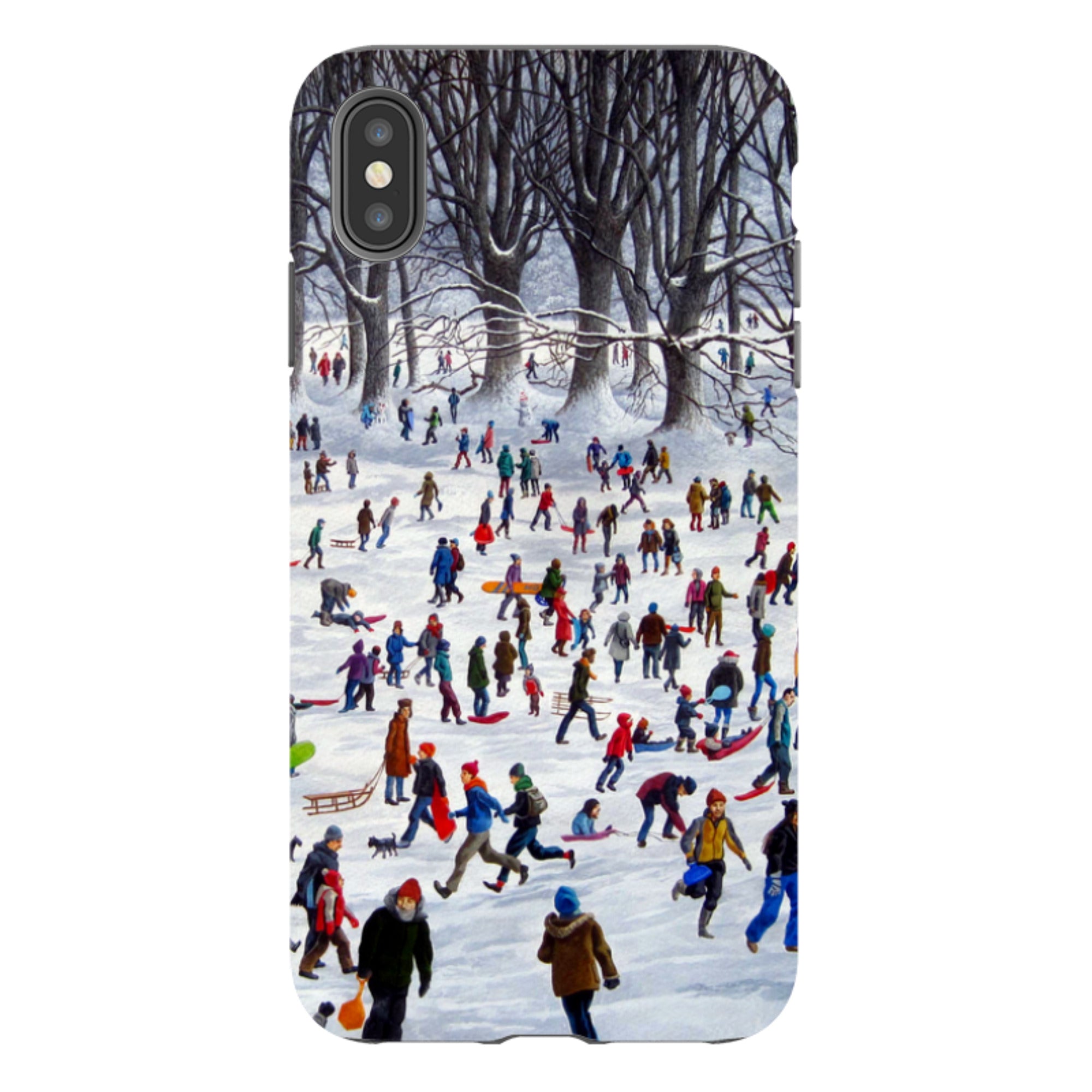 iPhone Tough Case - Snowtime By Philip Hood
