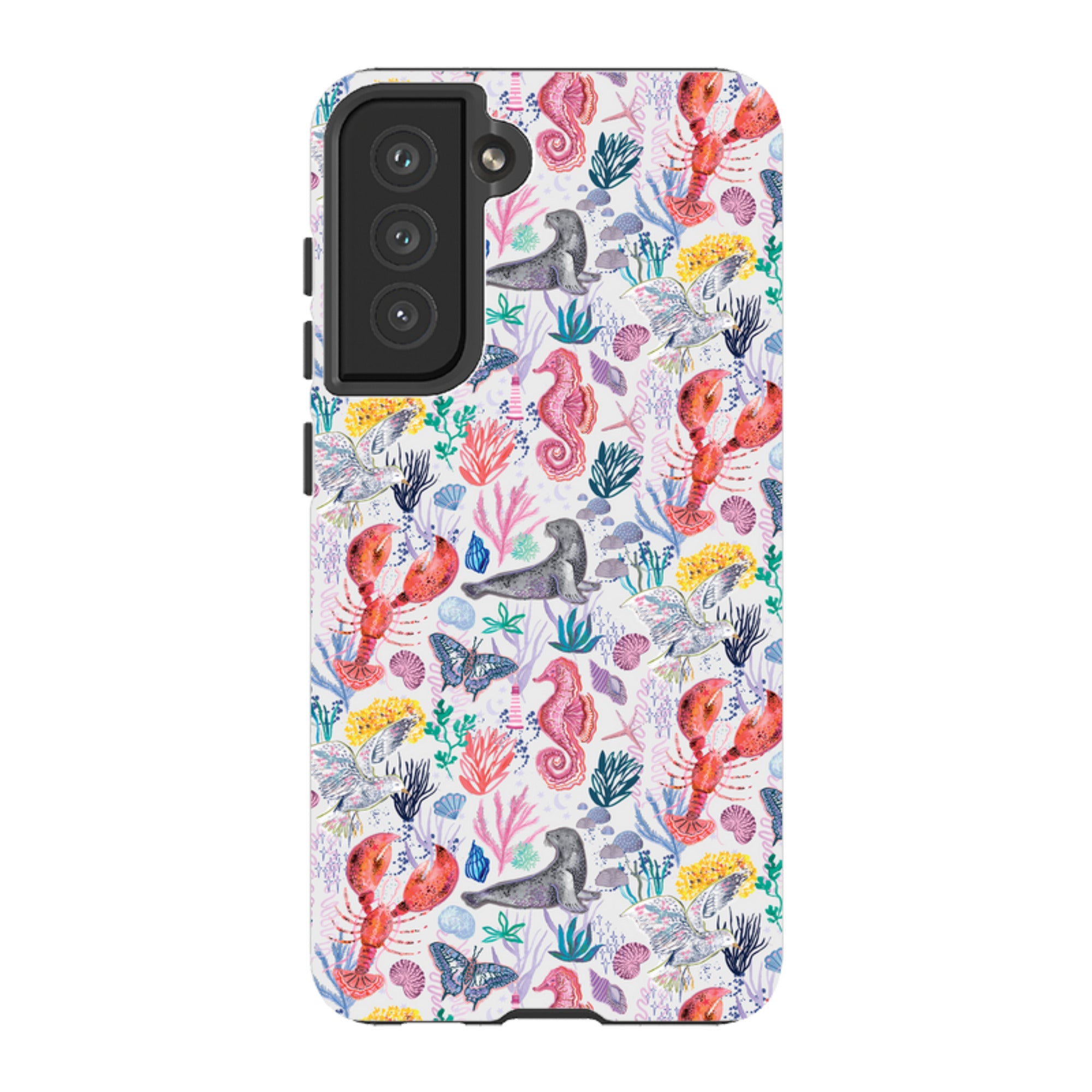 Samsung Tough  Case - Coastline Pattern D By Emma Frances Grant
