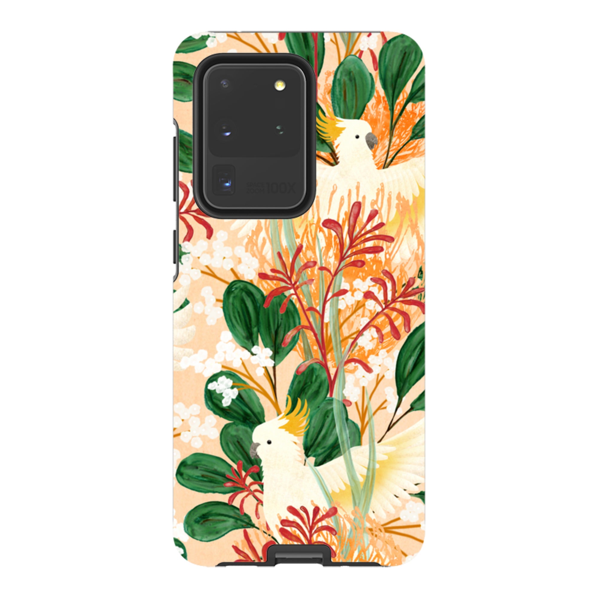 Samsung Tough Case - Cockatoo By Katherine Quinn