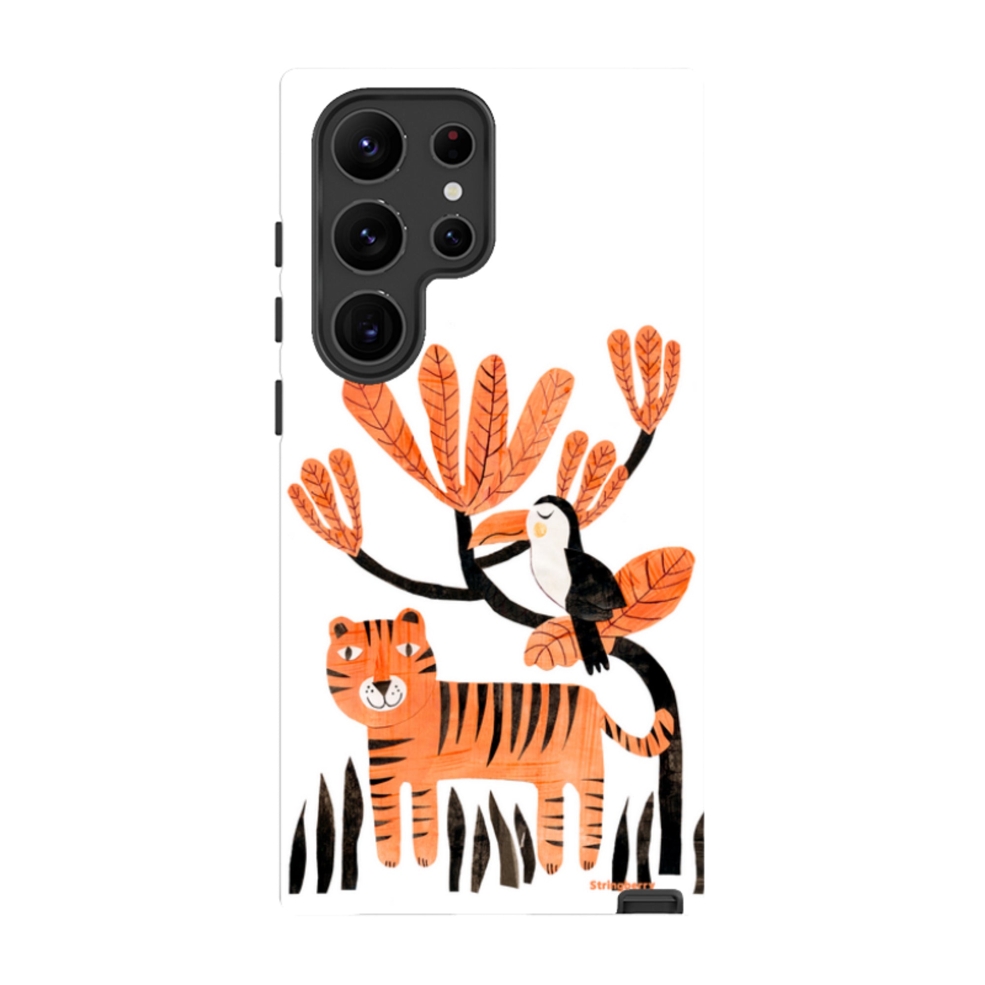 Samsung Tough Case - Tiger And Toucan By Tracey English