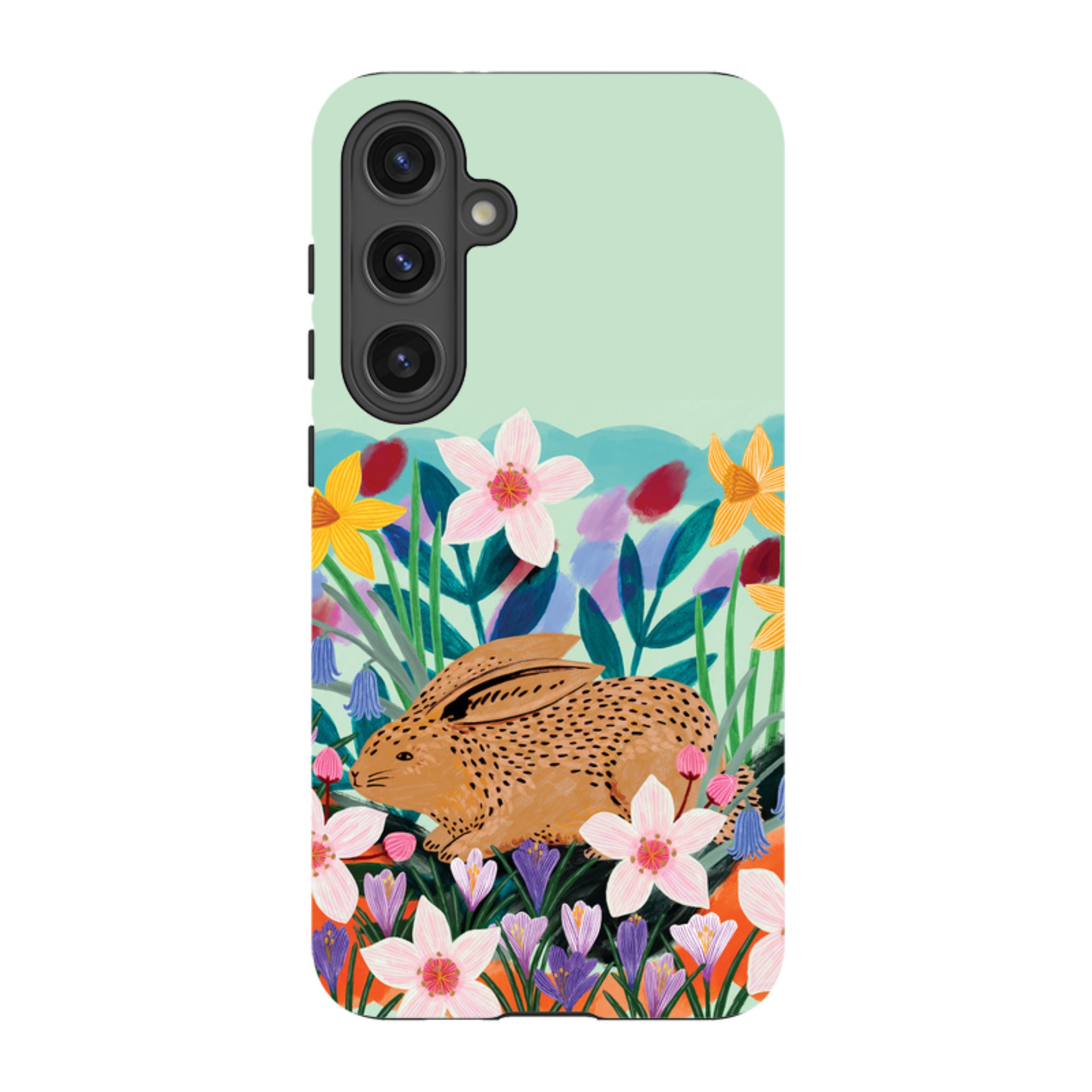 Samsung Tough Case - Spring Bunny By Lee Foster Wilson
