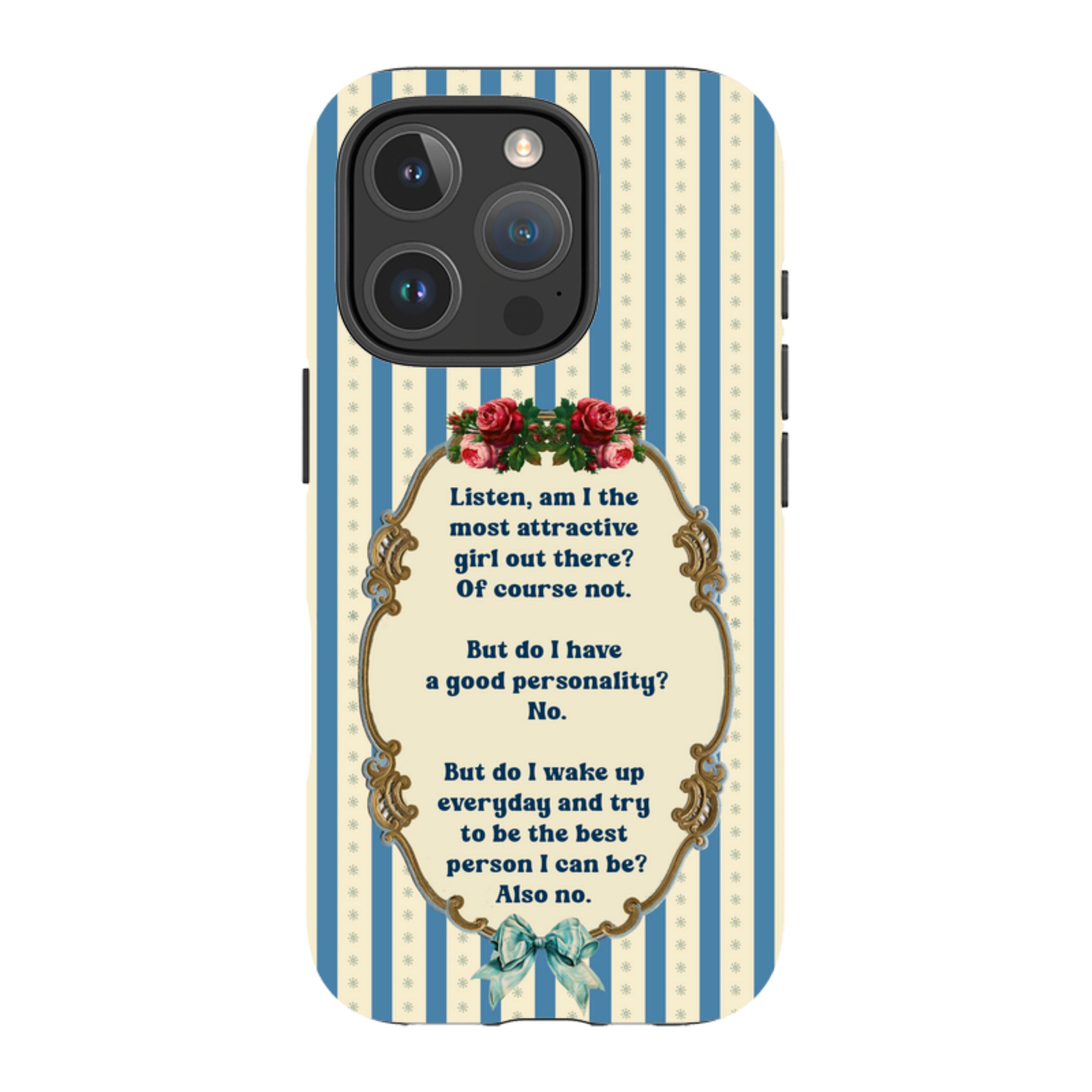 iPhone Tough Case - Attractive By Clare Jordan