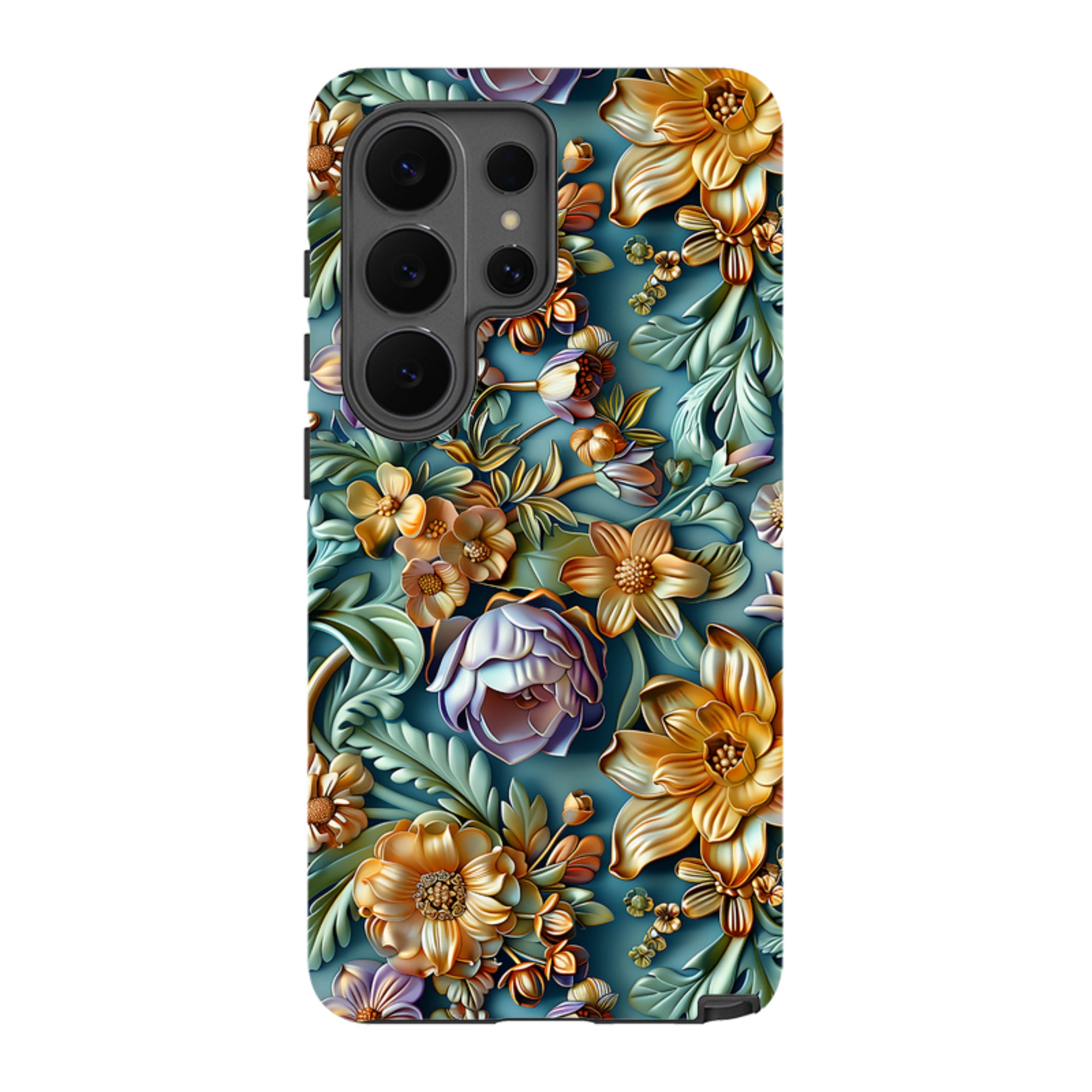 Samsung Tough Case - Sage Floral