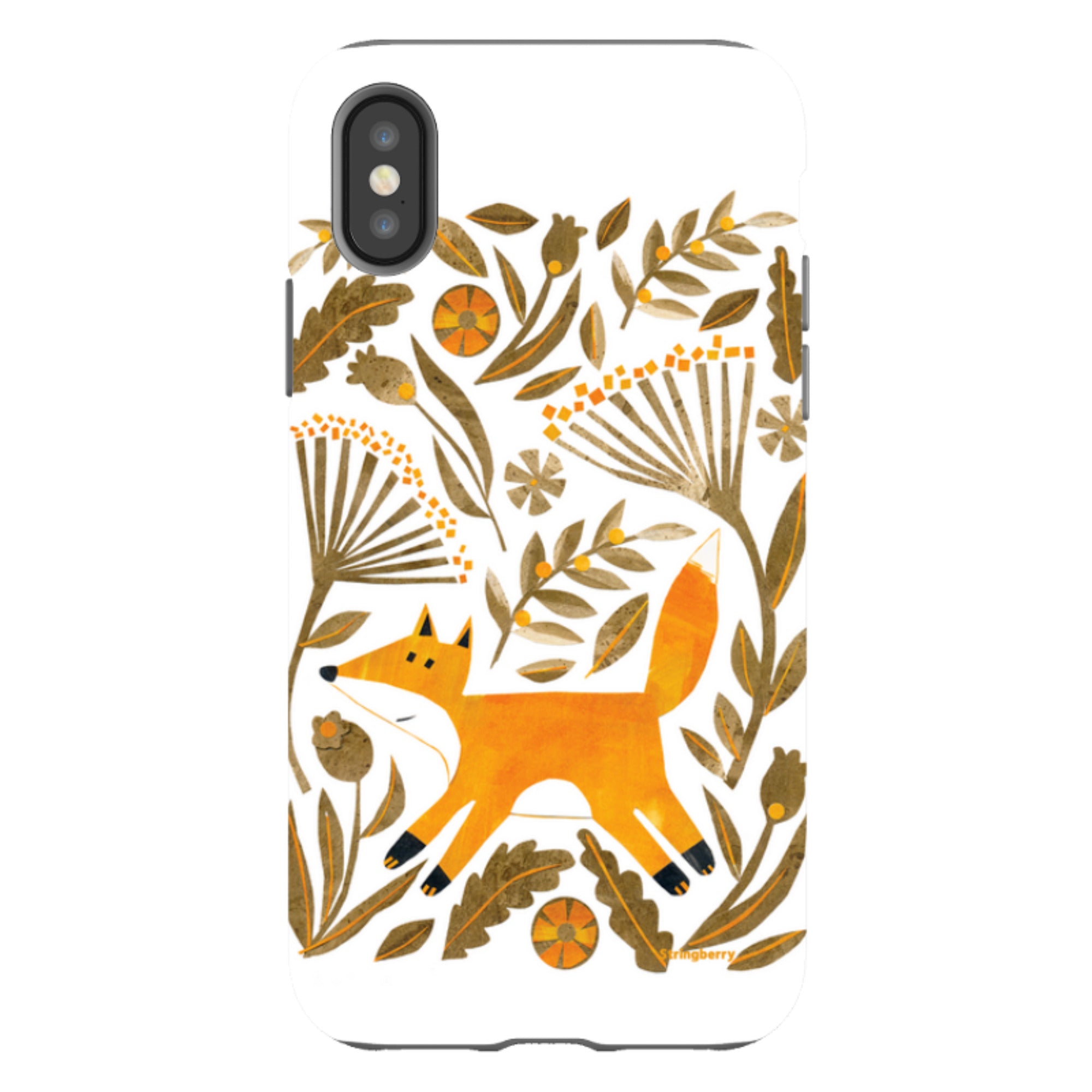 iPhone Tough Case - Foxie By Tracey English