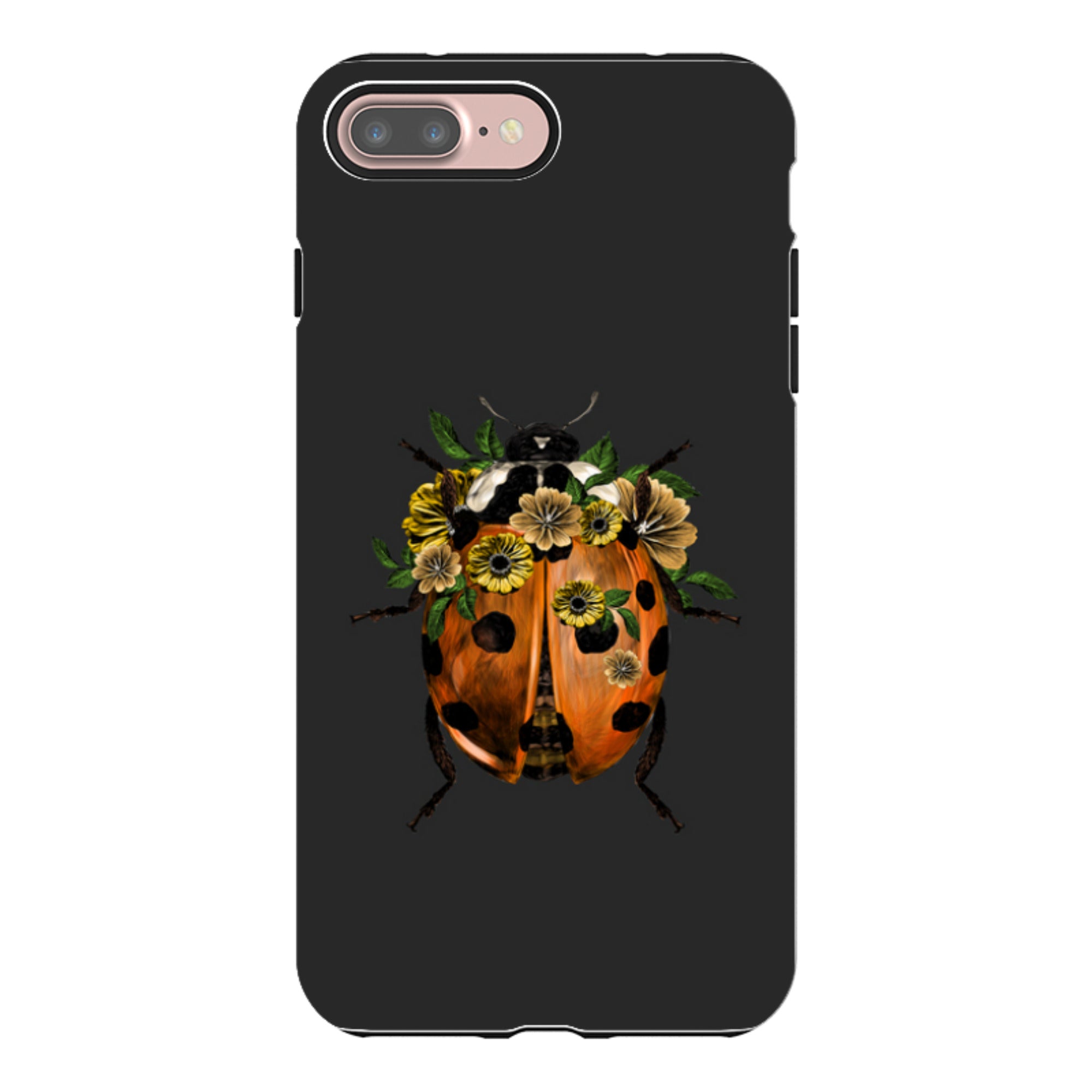 iPhone Tough Case - Ladybug Dark