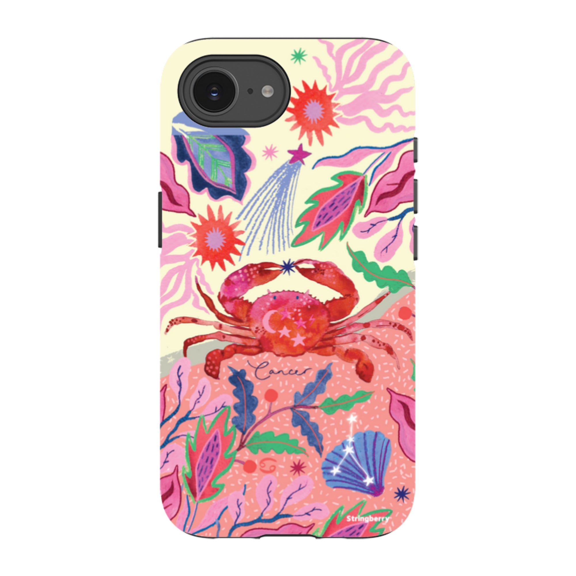 iPhone Tough Case - Cancer By Emma Frances Grant