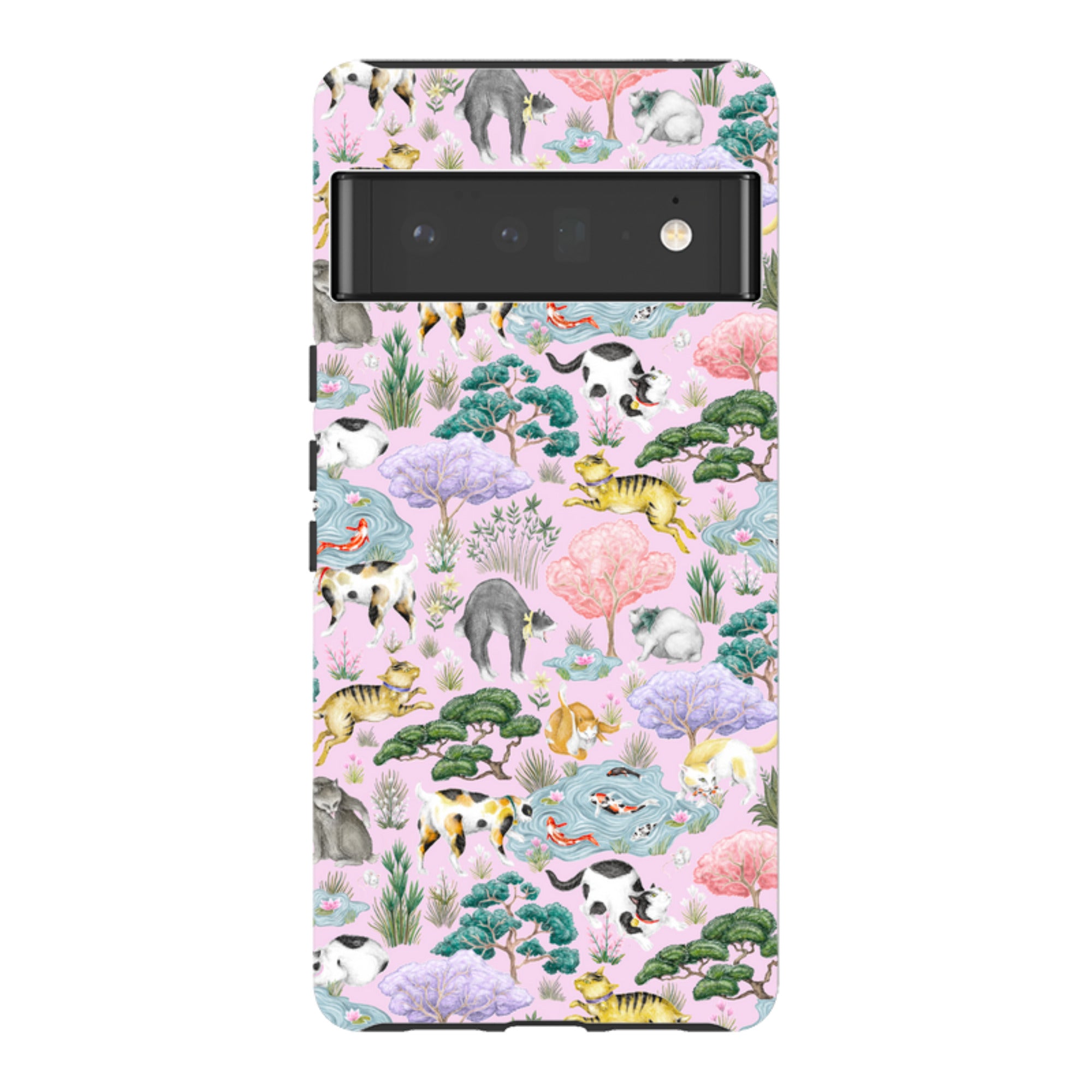 Google Tough Case - Cat Garden By Catherine Rowe