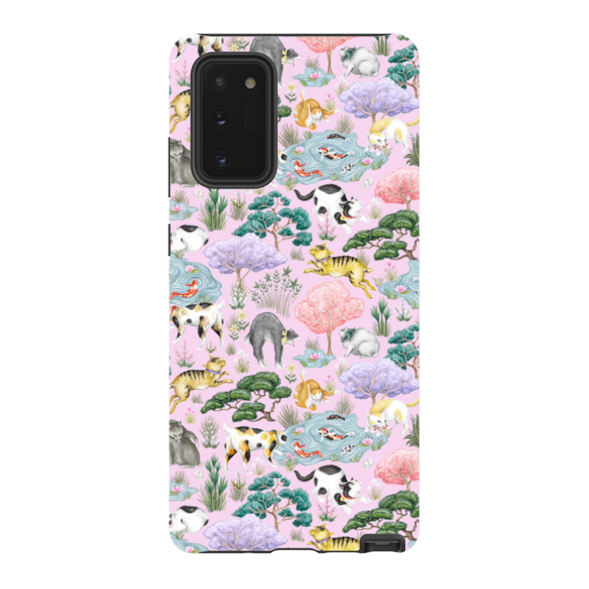 Samsung Tough  Case - Cat Garden By Catherine Rowe