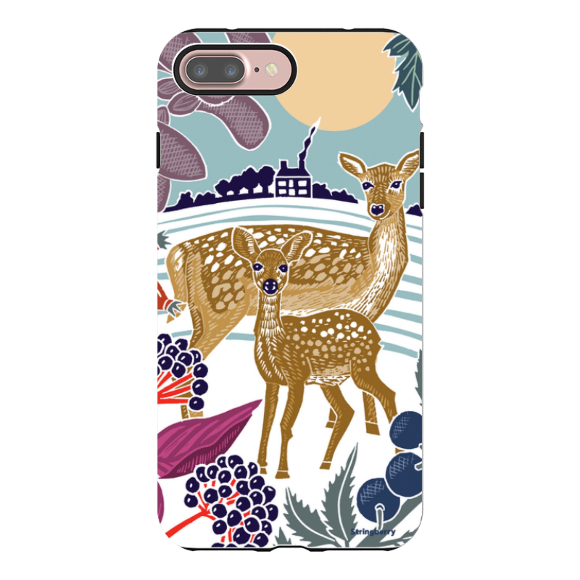 iPhone Tough Case - Deer By Kate Heiss