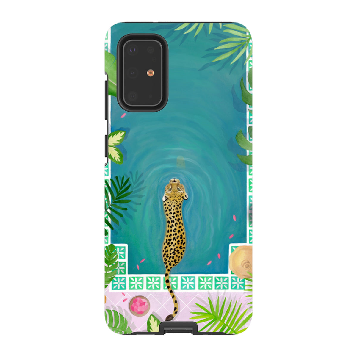 Samsung Tough Case - Morocco Pool Leopard By Bex Parkin