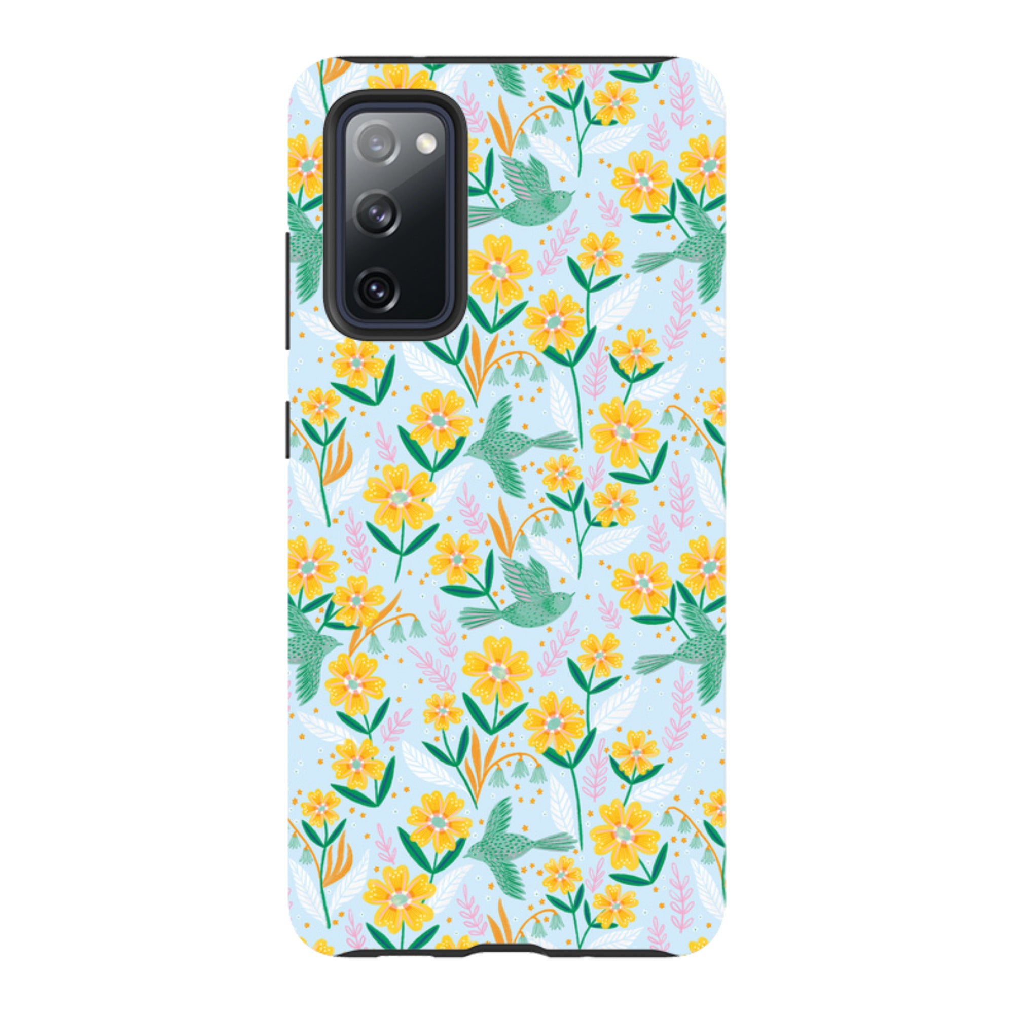 Samsung Tough Case - Sweet Birds Blue By Lee Foster Wilson
