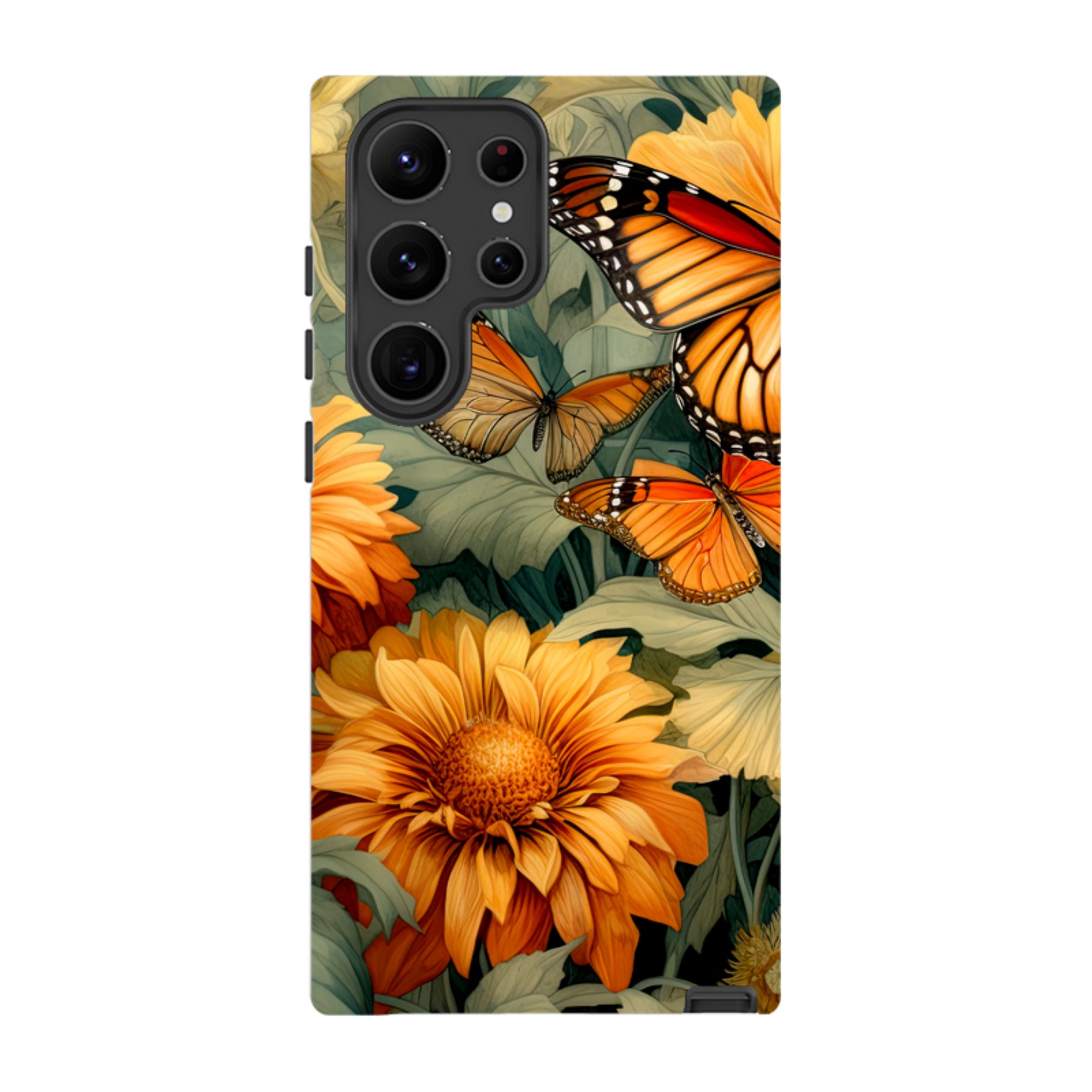 Samsung Tough Case - Butterfly Daisies V