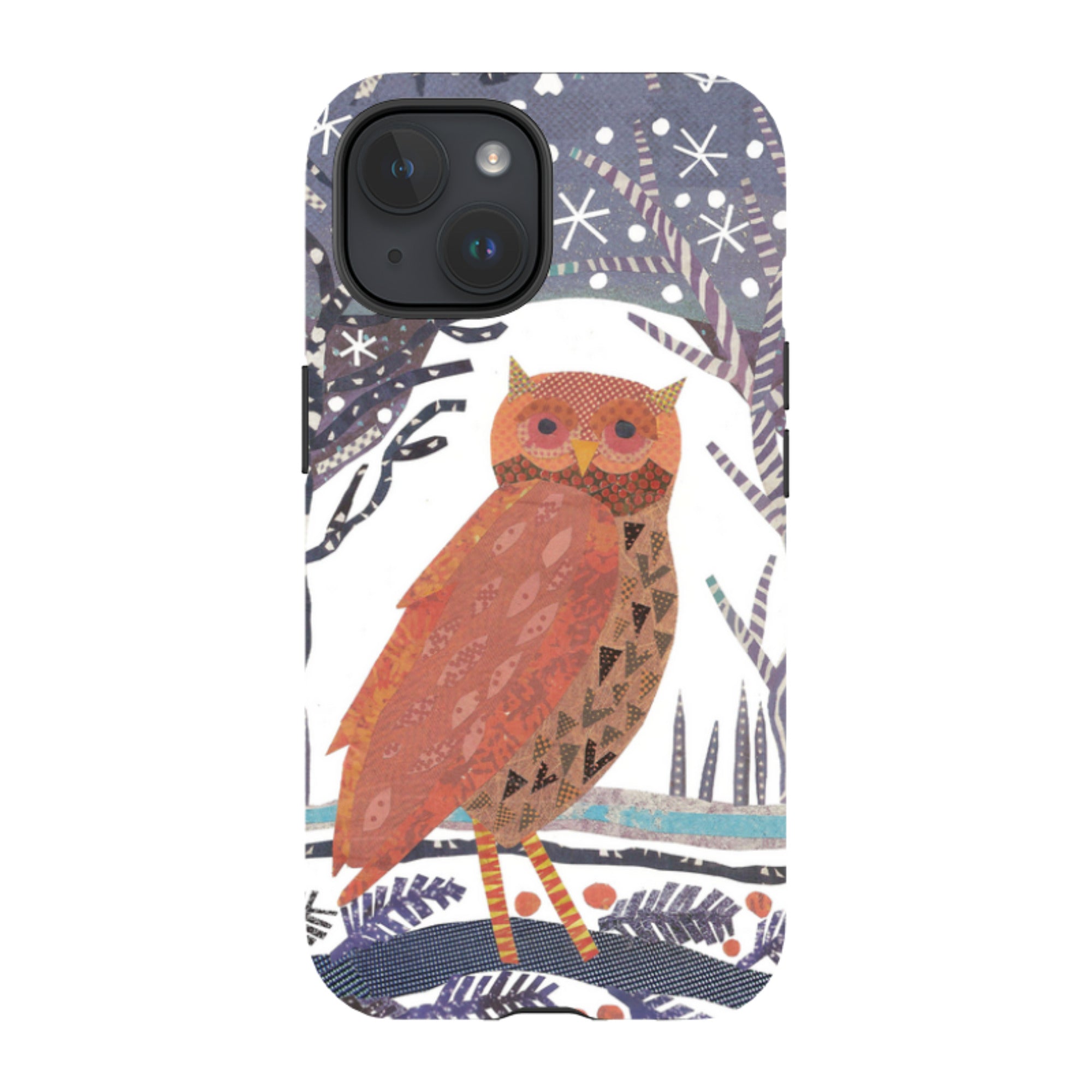 iPhone Tough Case - Winter Owl By Jane Robbins