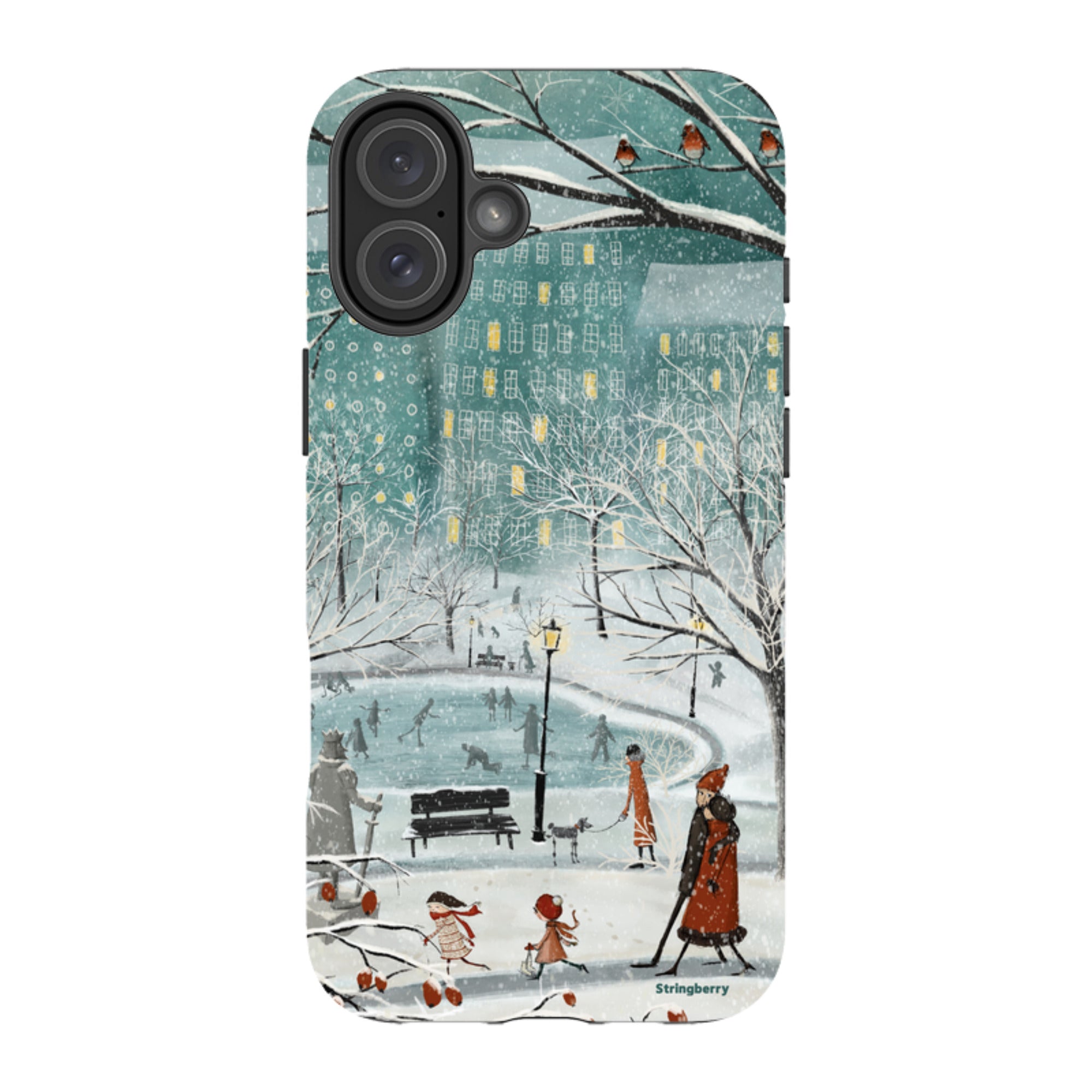 iPhone Tough Case - Walk In The Park By Maja Lindberg