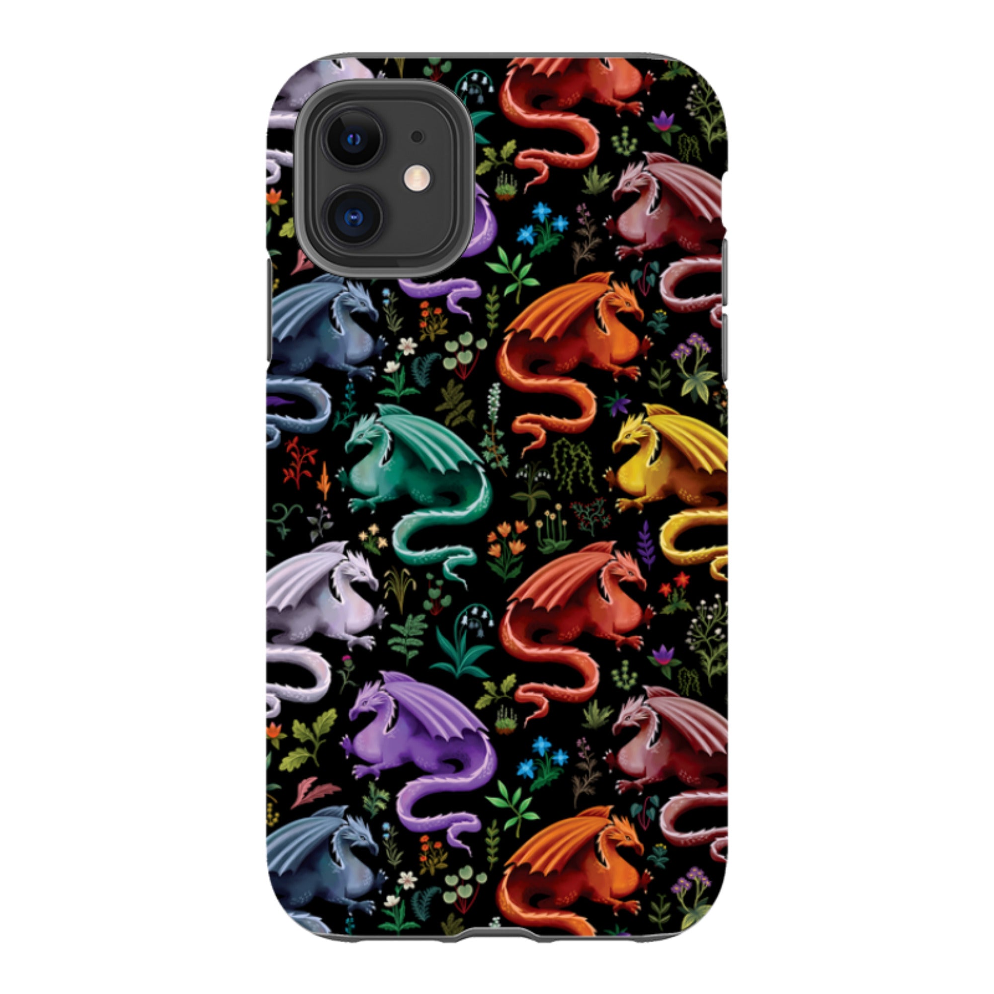 iPhone Tough Case - Dragons By Anna Stead