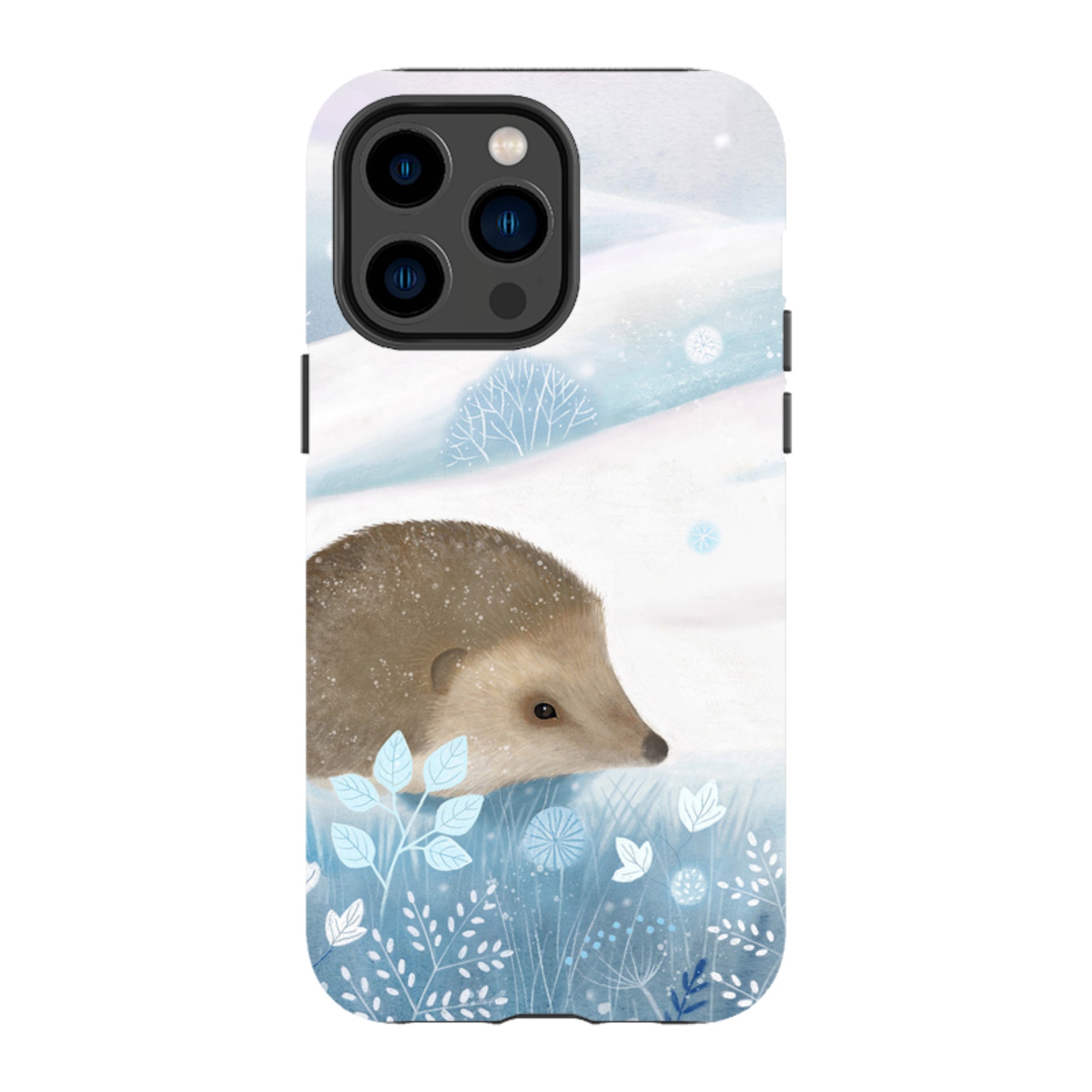 iPhone MagSafe Tough Case - Winter Hedgehog By Bex Parkin