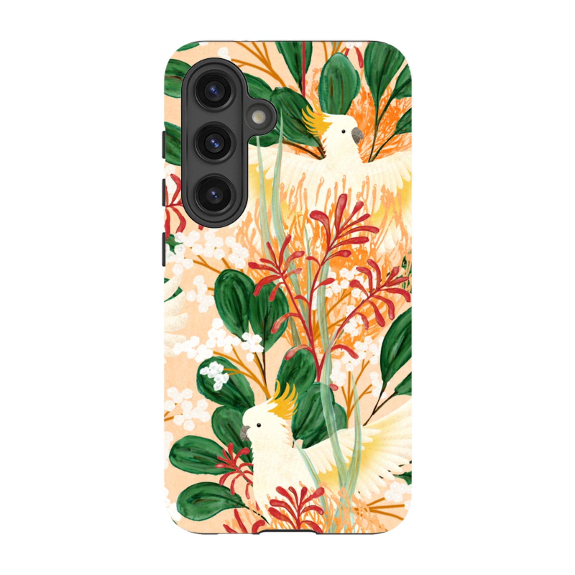 Samsung Tough Case - Cockatoo By Katherine Quinn