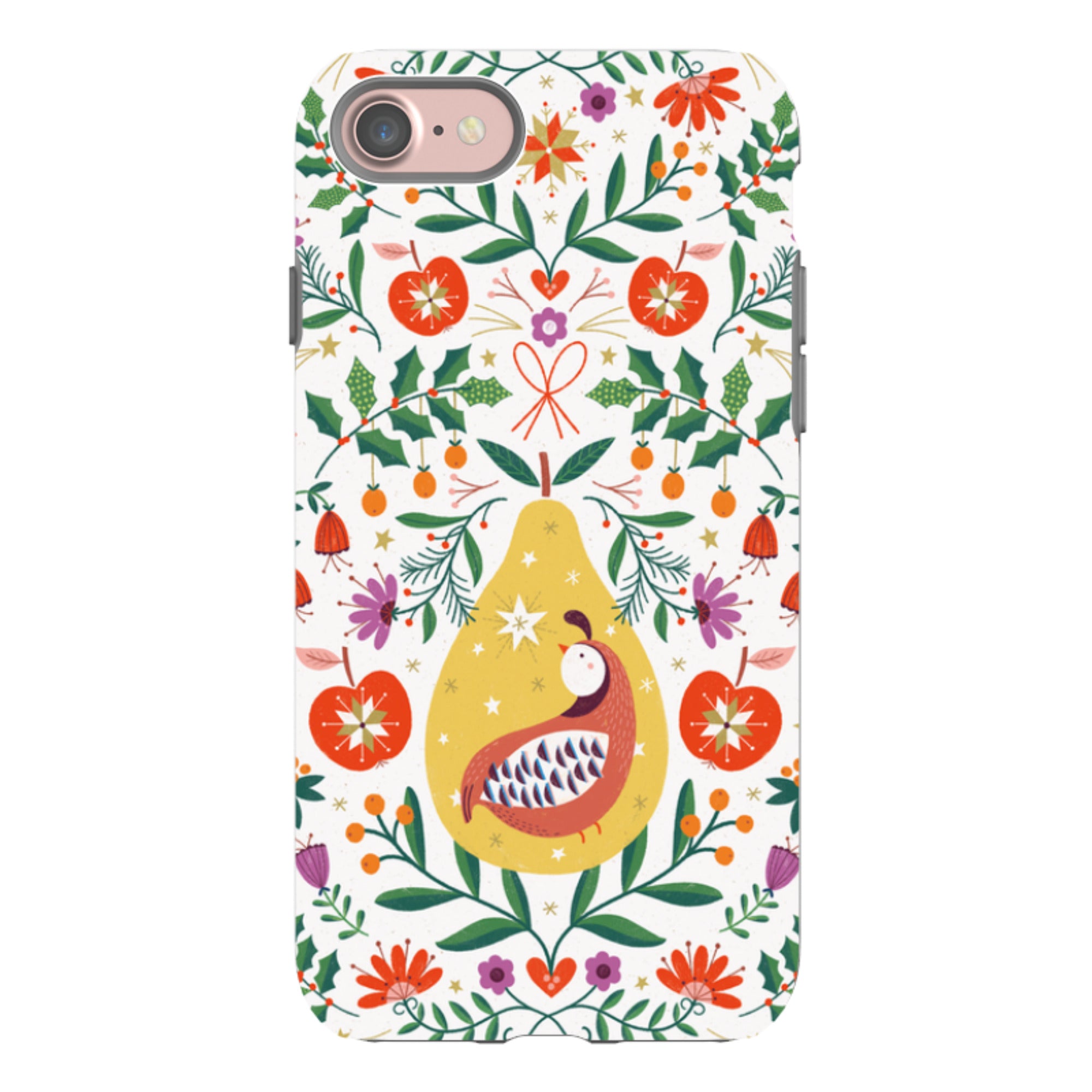 iPhone Tough Case - Festive Fruits By Ali Brookes
