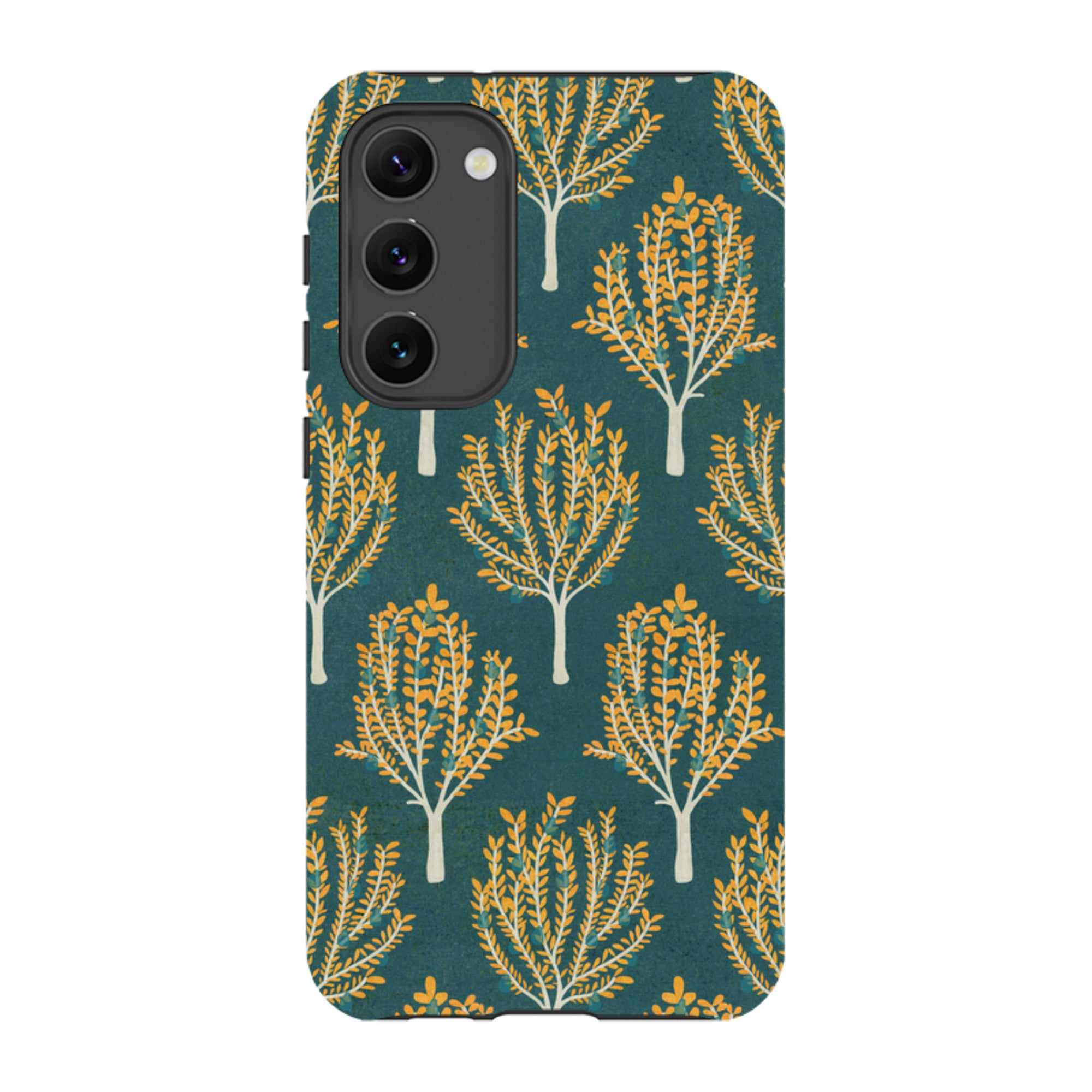 Samsung Tough Case - Pear Trees Teal By Katherine Quinn