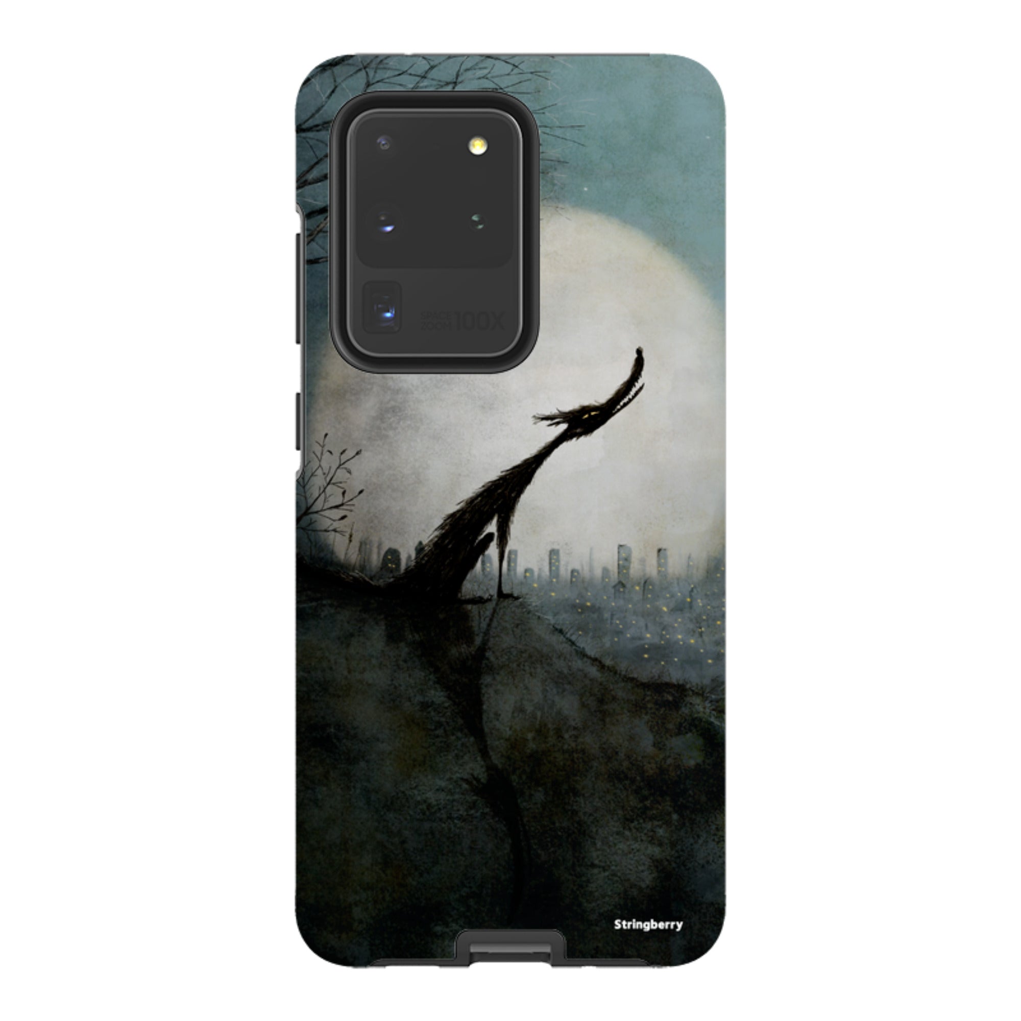 Samsung Tough Case - Wolf Moon By Maja Lindberg