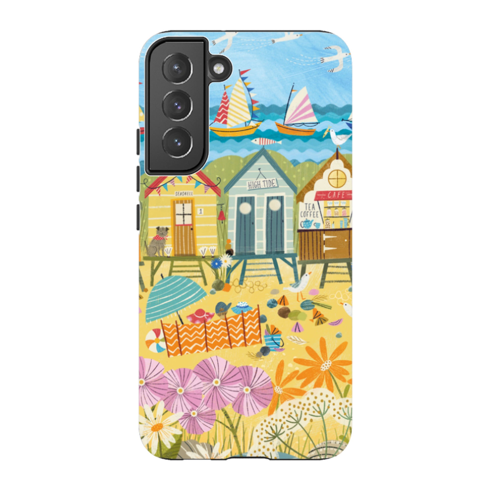 Samsung Tough  Case - Beachy Days 3 By Ali Brookes