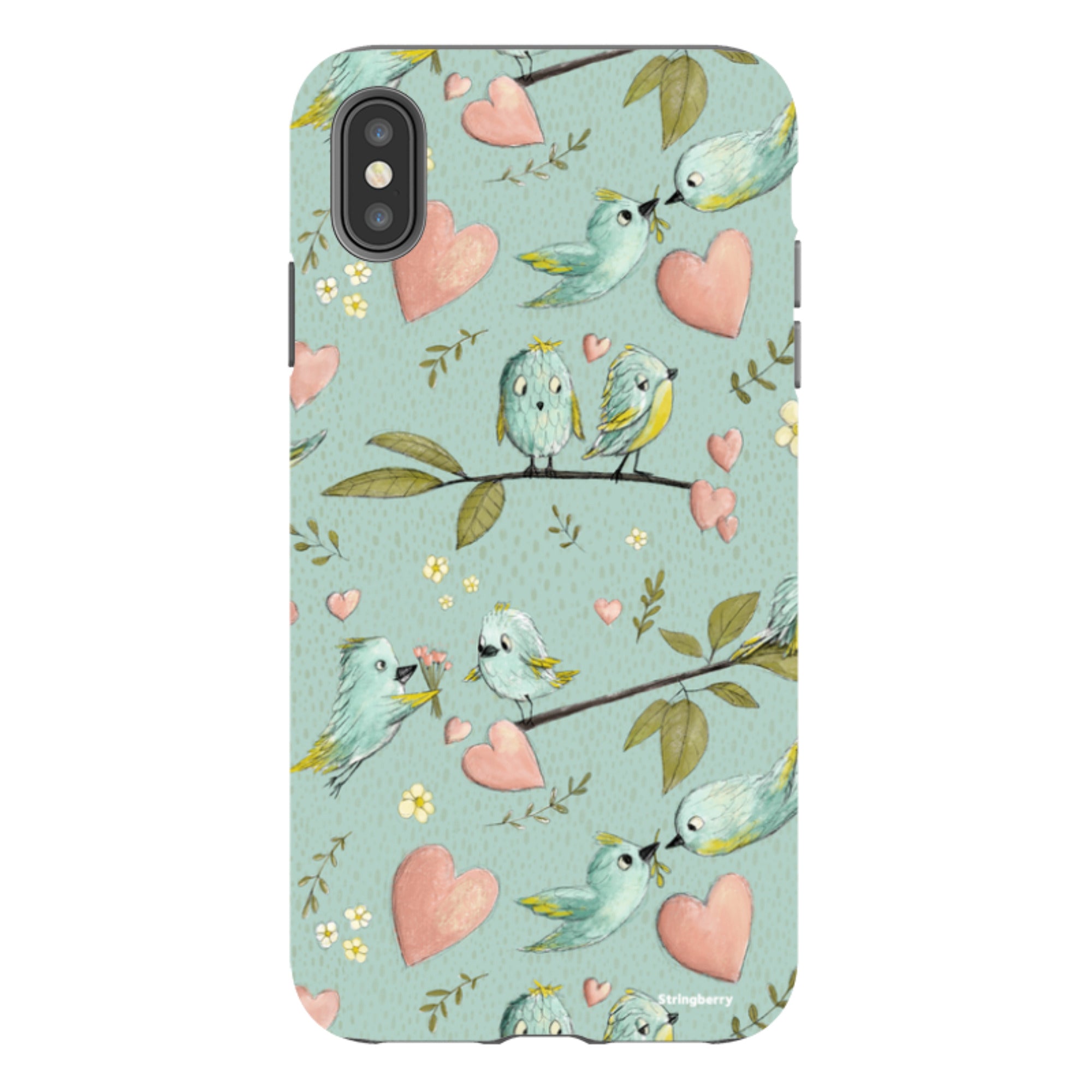 iPhone Tough Case - Love Is In The Air By Maja Lindberg